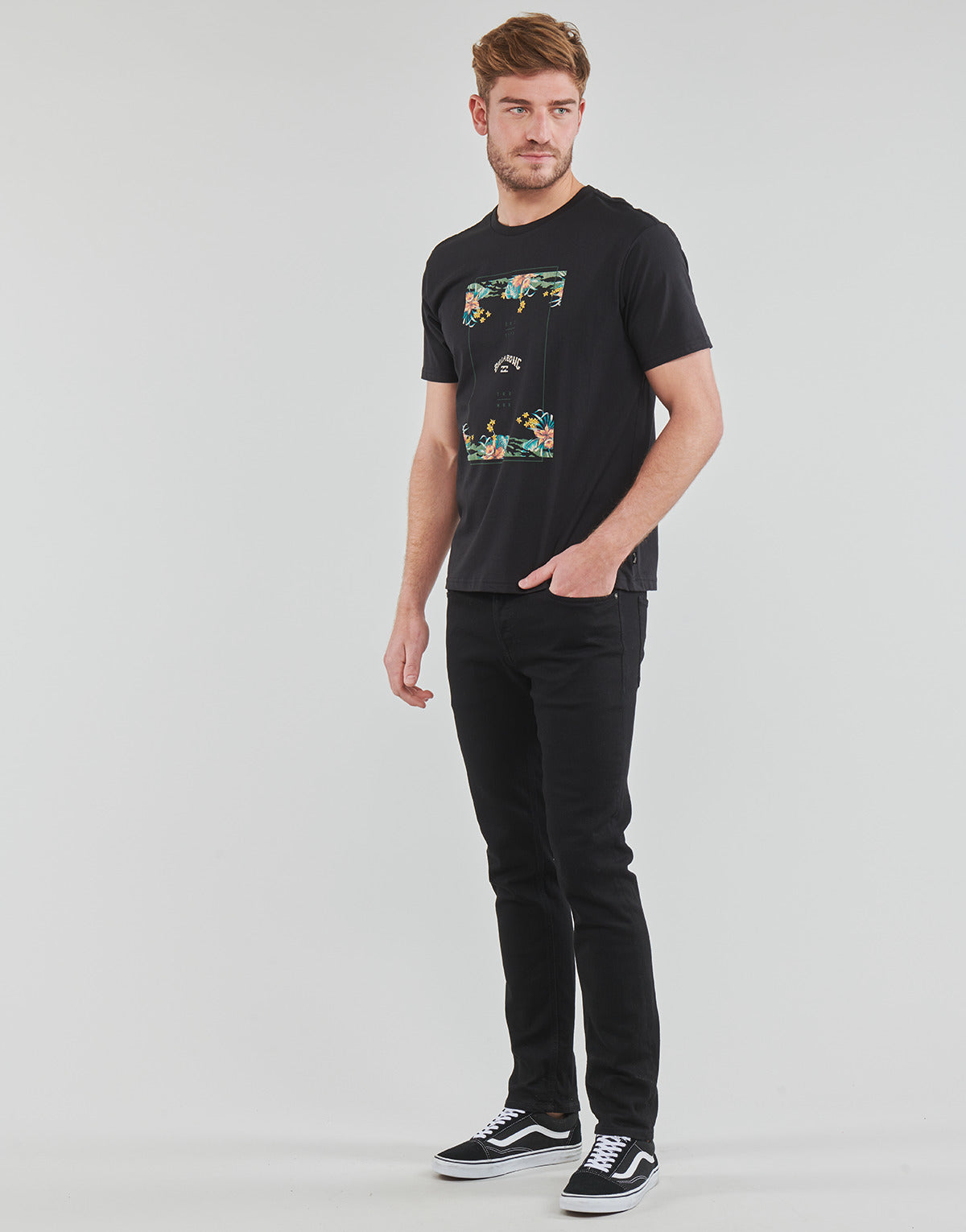T-shirt Uomo Billabong  Tucked t-shirt  Nero