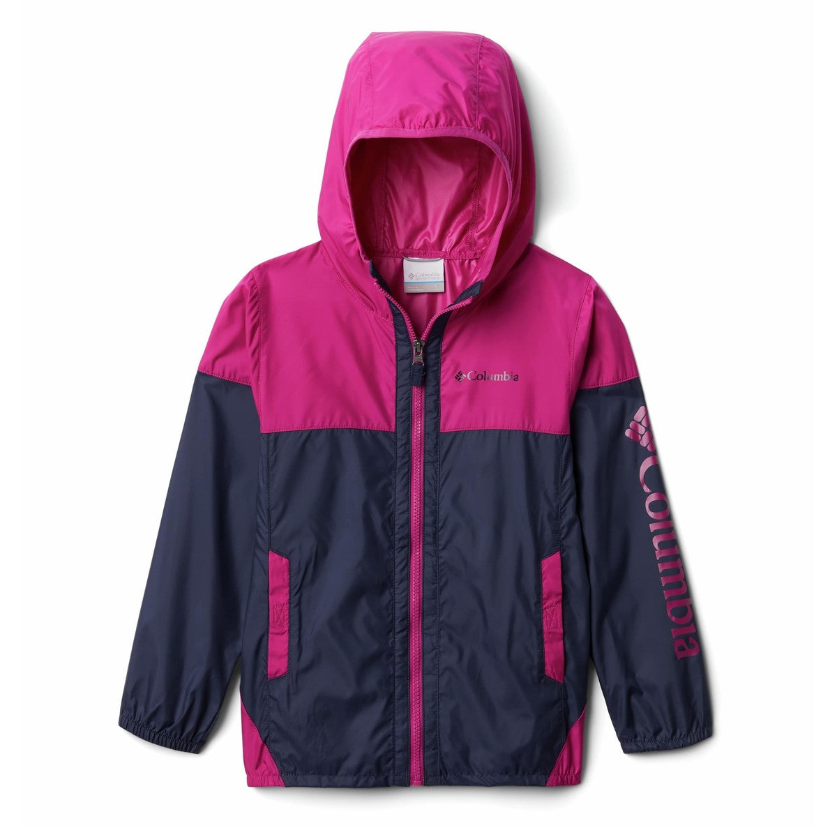 Giubbotto bambina ragazza Columbia FLASH CHALLENGER WINDBREAKER Multicolore