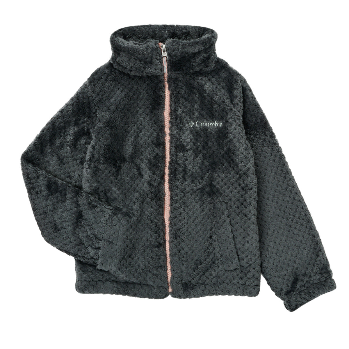 Felpa bambina ragazza Columbia  FIRE SIDE SHERPA FULL ZIP  Nero