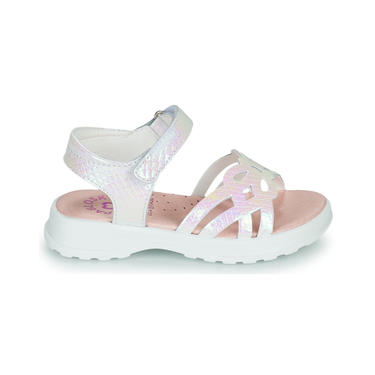 Sandali bambini ragazza Pablosky TOMATO Bianco