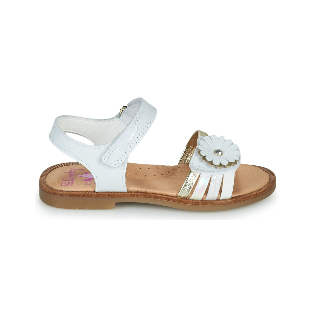 Sandali bambini ragazza Pablosky TOMATI Bianco