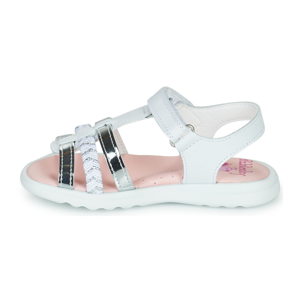 Sandali bambini ragazza Pablosky  TAXIME  Bianco