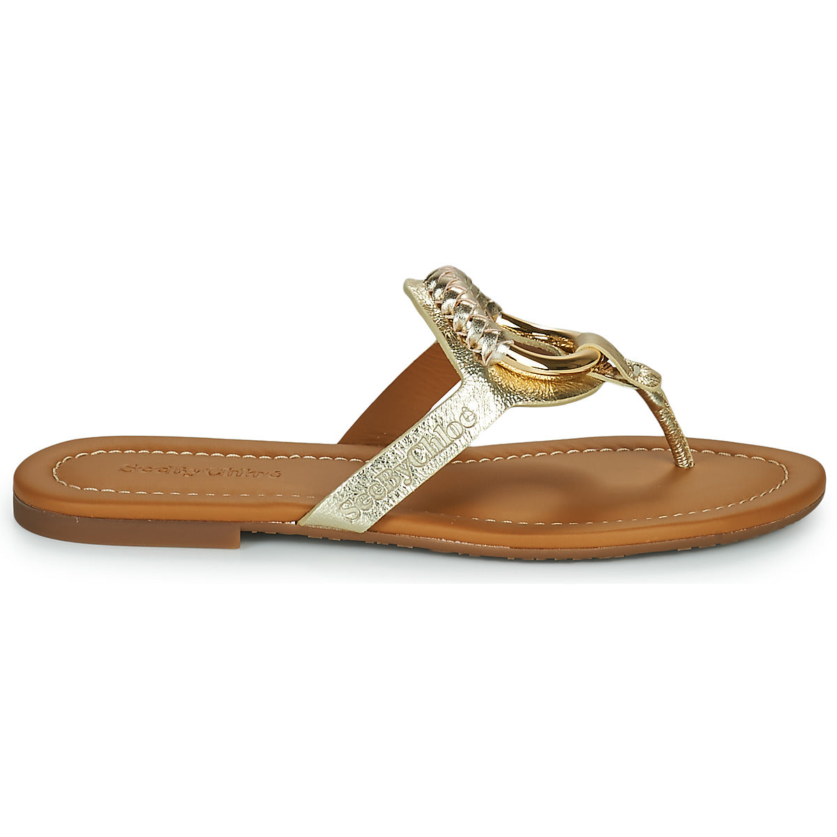 Infradito Donna See by Chloé HANA SB38111A Oro