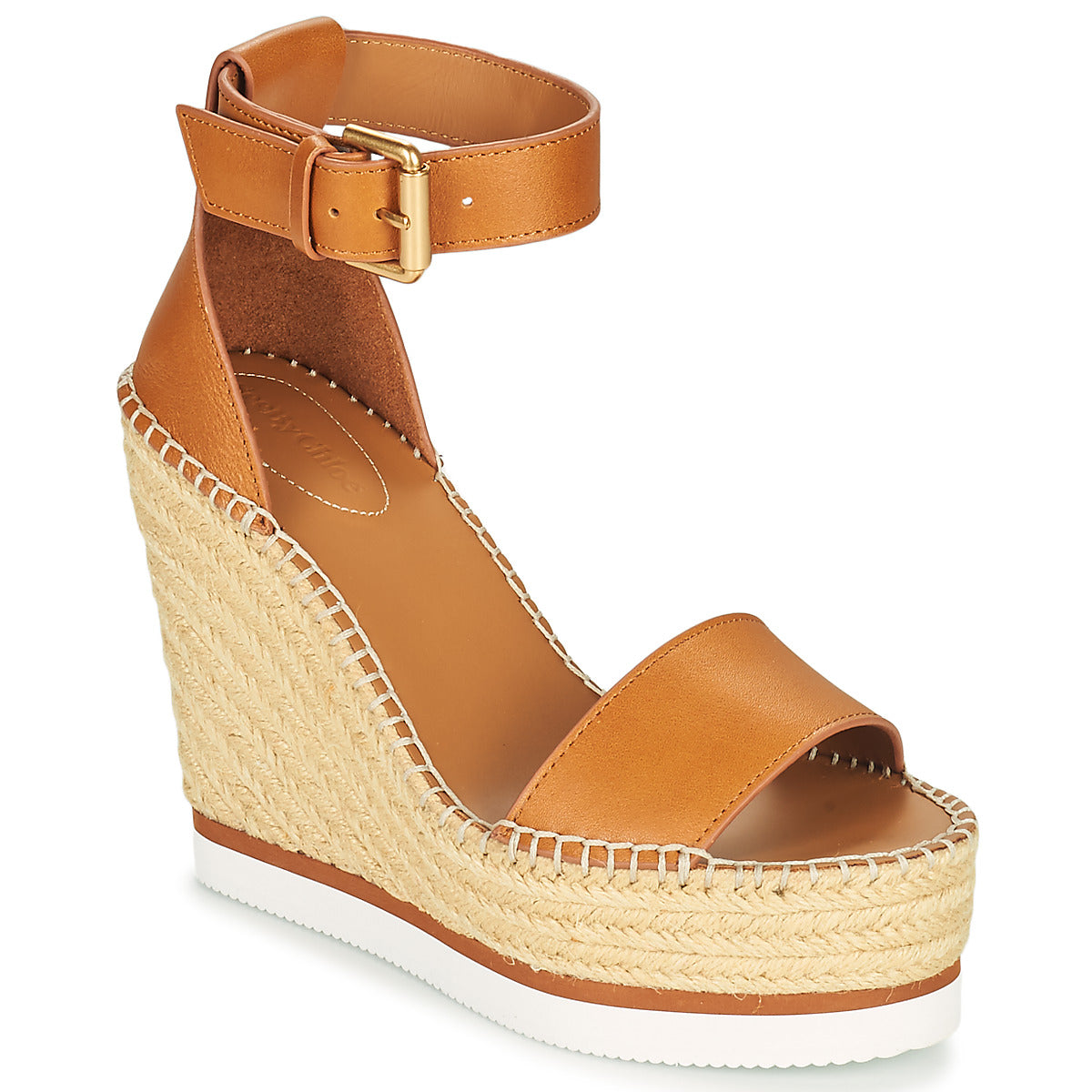 Scarpe Espadrillas Donna See by Chloé GLYN SB26152 Marrone