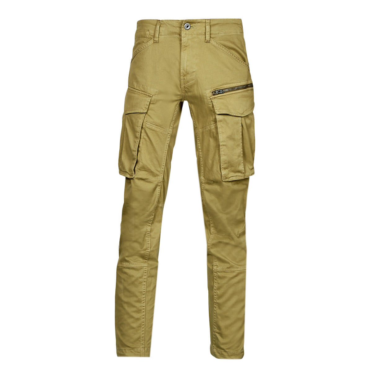 Pantalone Cargo Uomo G-Star Raw ROVIC ZIP 3D REGULAR TAPERED Kaki