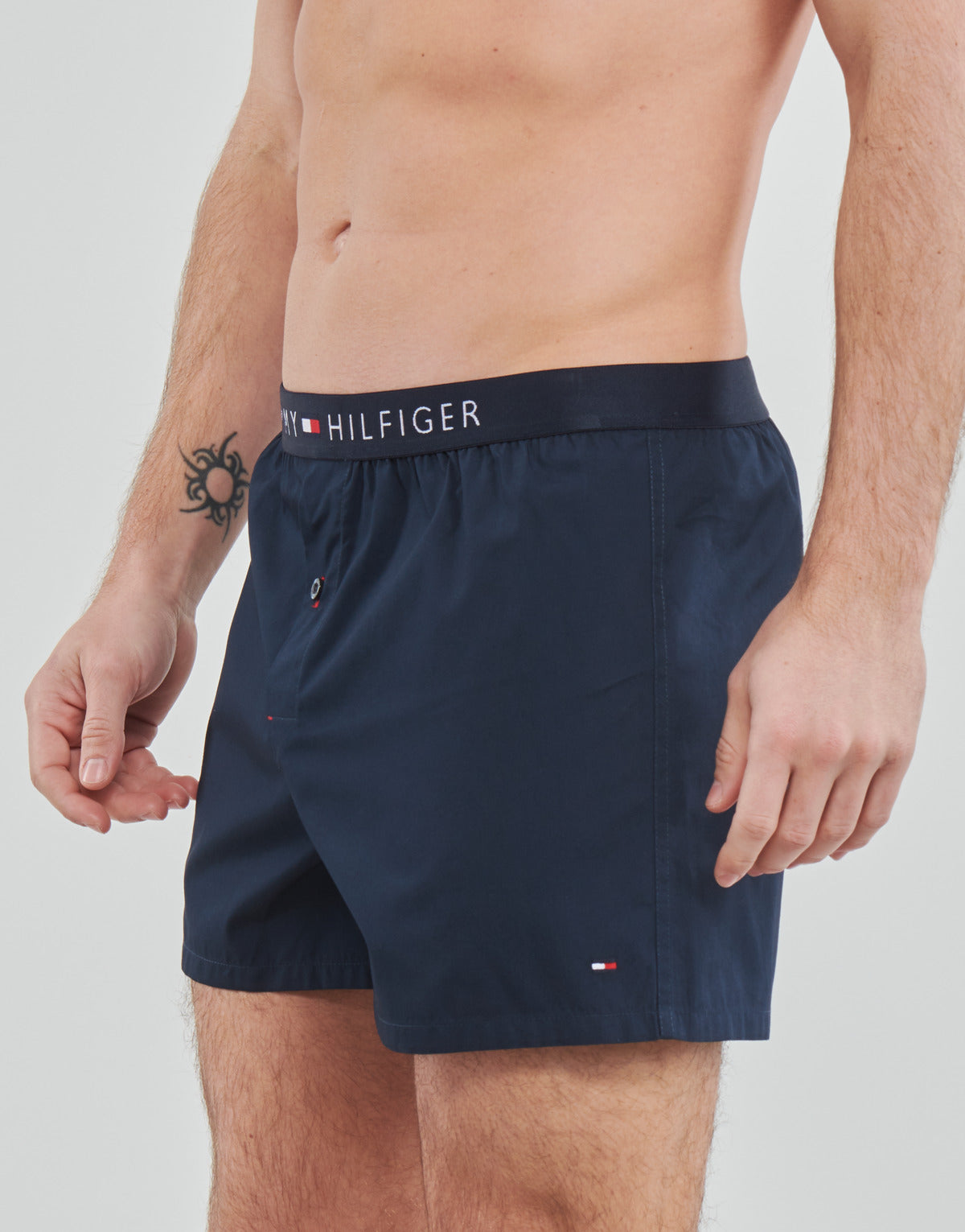 Mutande uomo Uomo Tommy Hilfiger  WOVEN BOXER  Blu