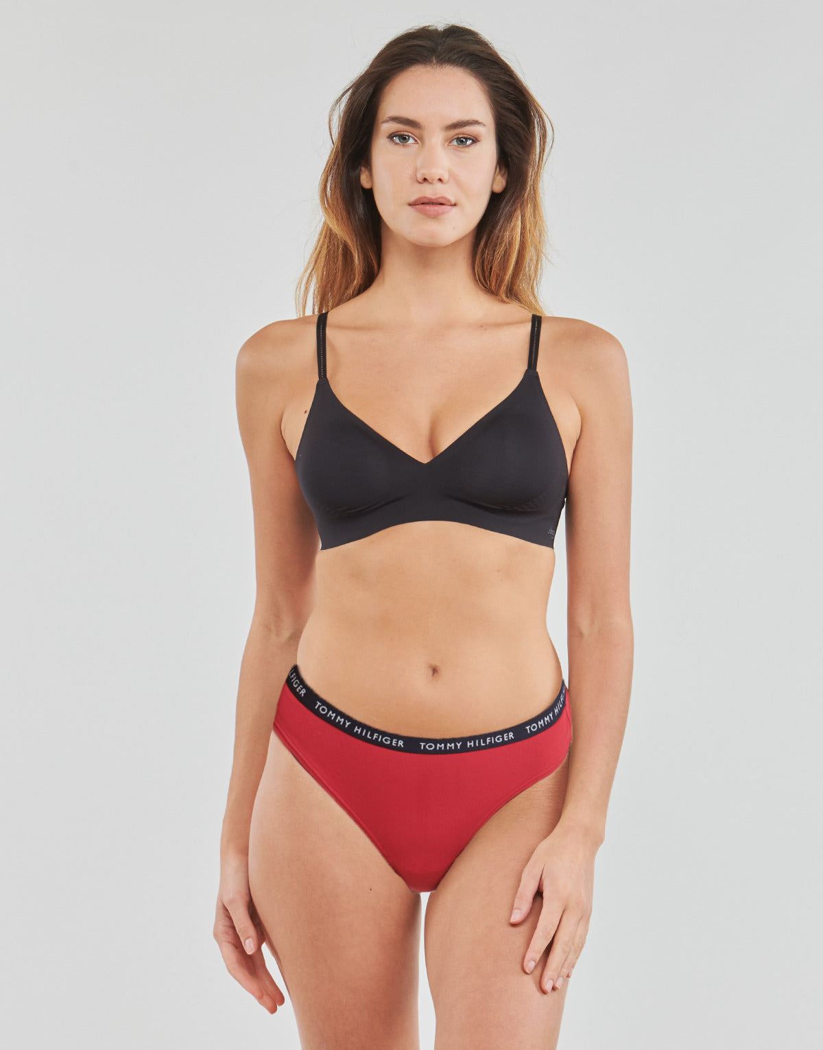 Perizoma Donna Tommy Hilfiger THONG X3 Multicolore