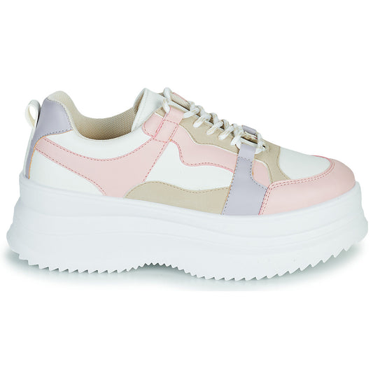 Sneakers basse Donna Yurban PASTELLA Beige