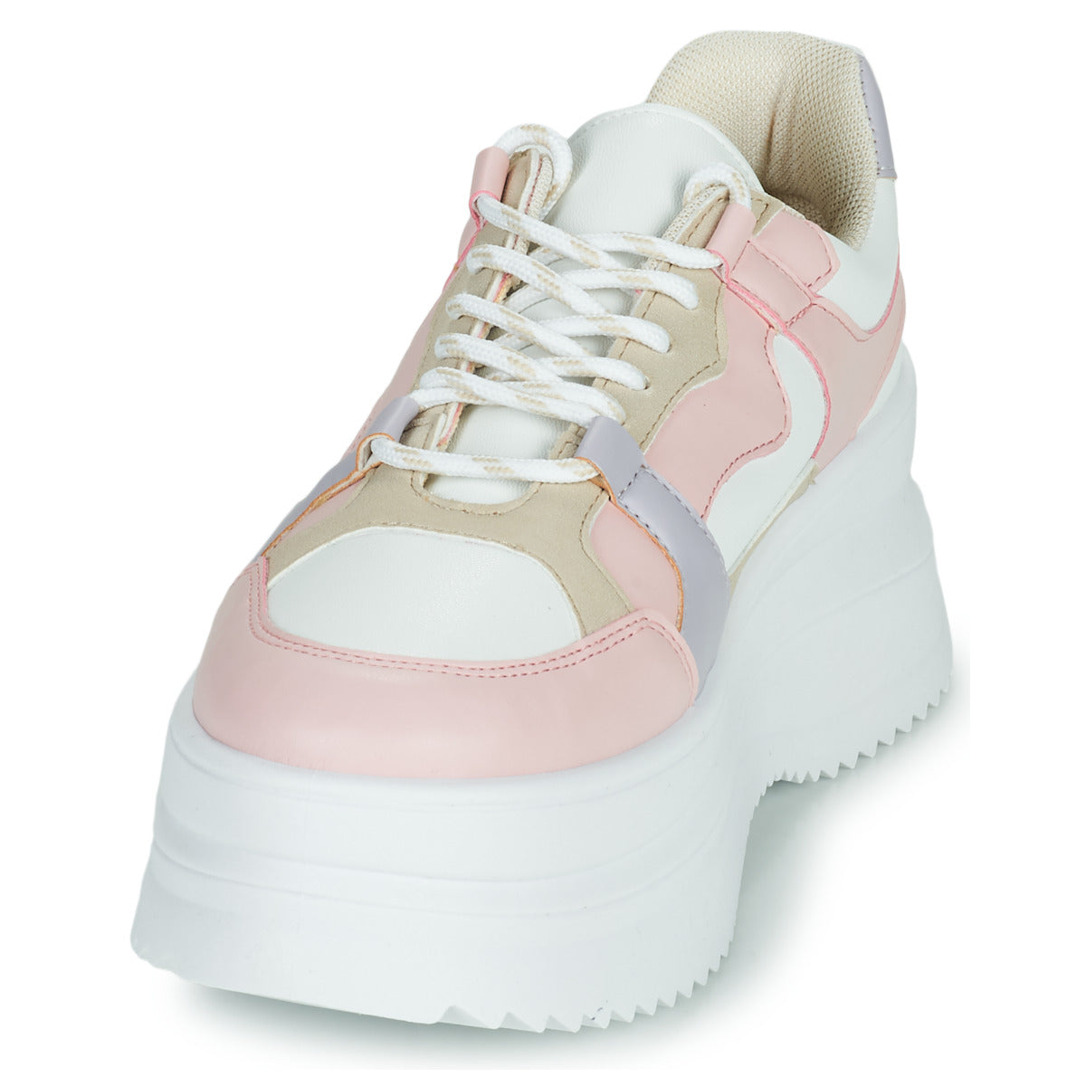 Sneakers basse Donna Yurban PASTELLA Beige