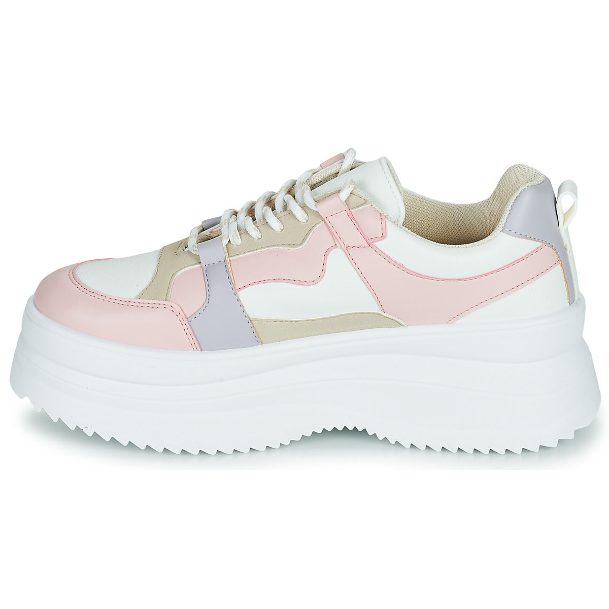 Sneakers basse Donna Yurban PASTELLA Beige