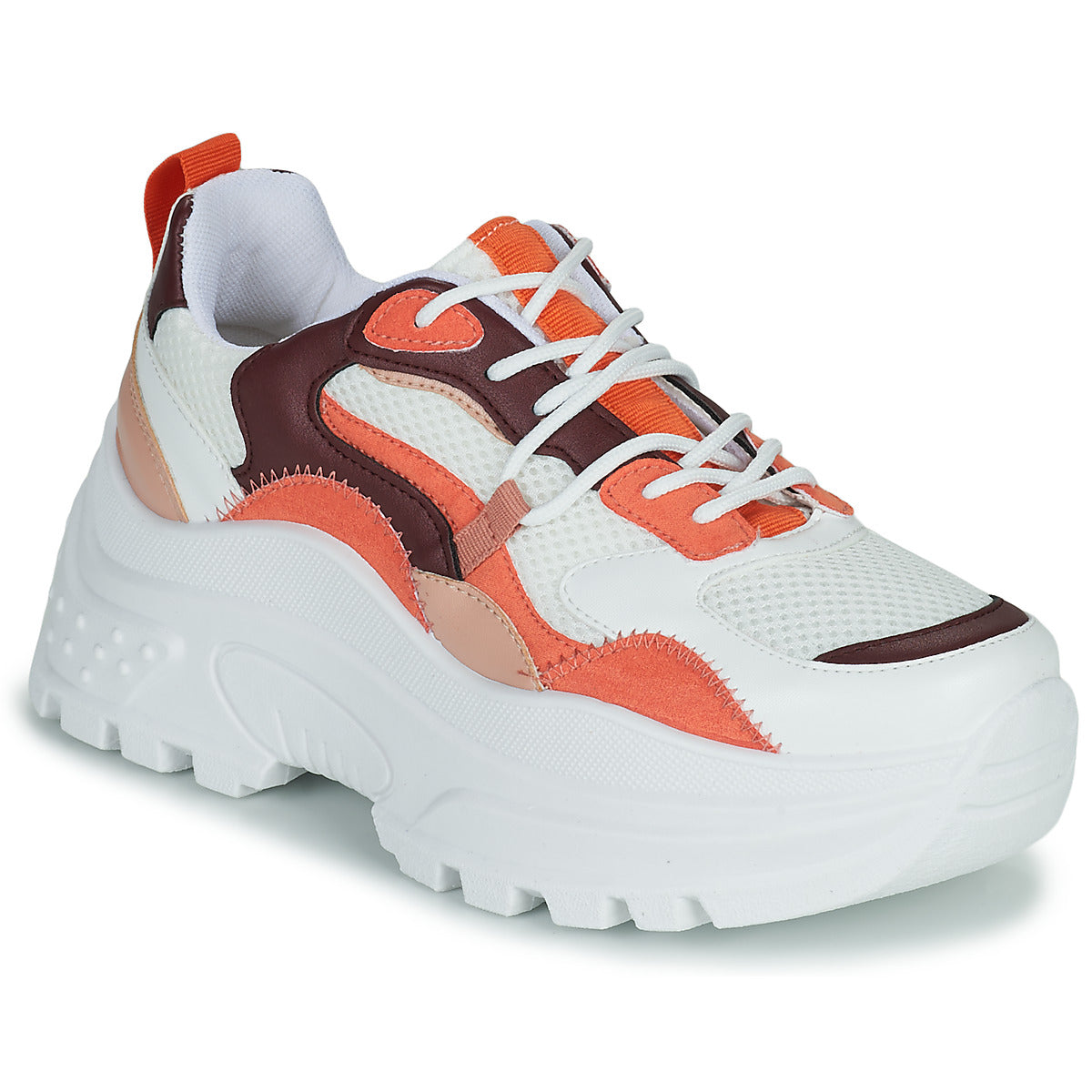 Sneakers basse Donna Yurban BIGARA Arancio