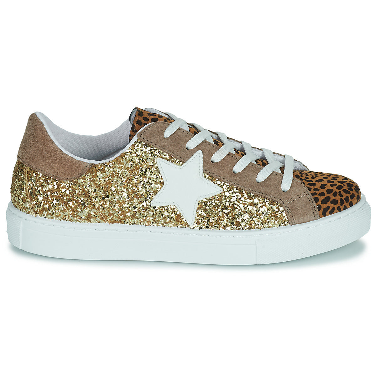 Sneakers basse Donna Yurban ANISTAR Oro