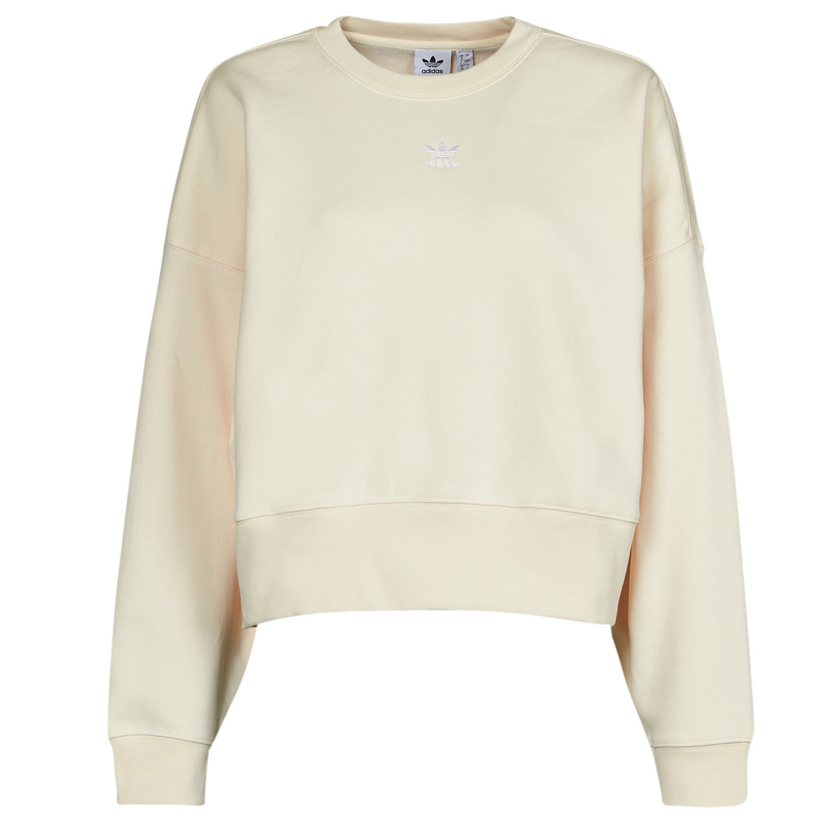 Felpa Donna adidas SWEATSHIRT Beige