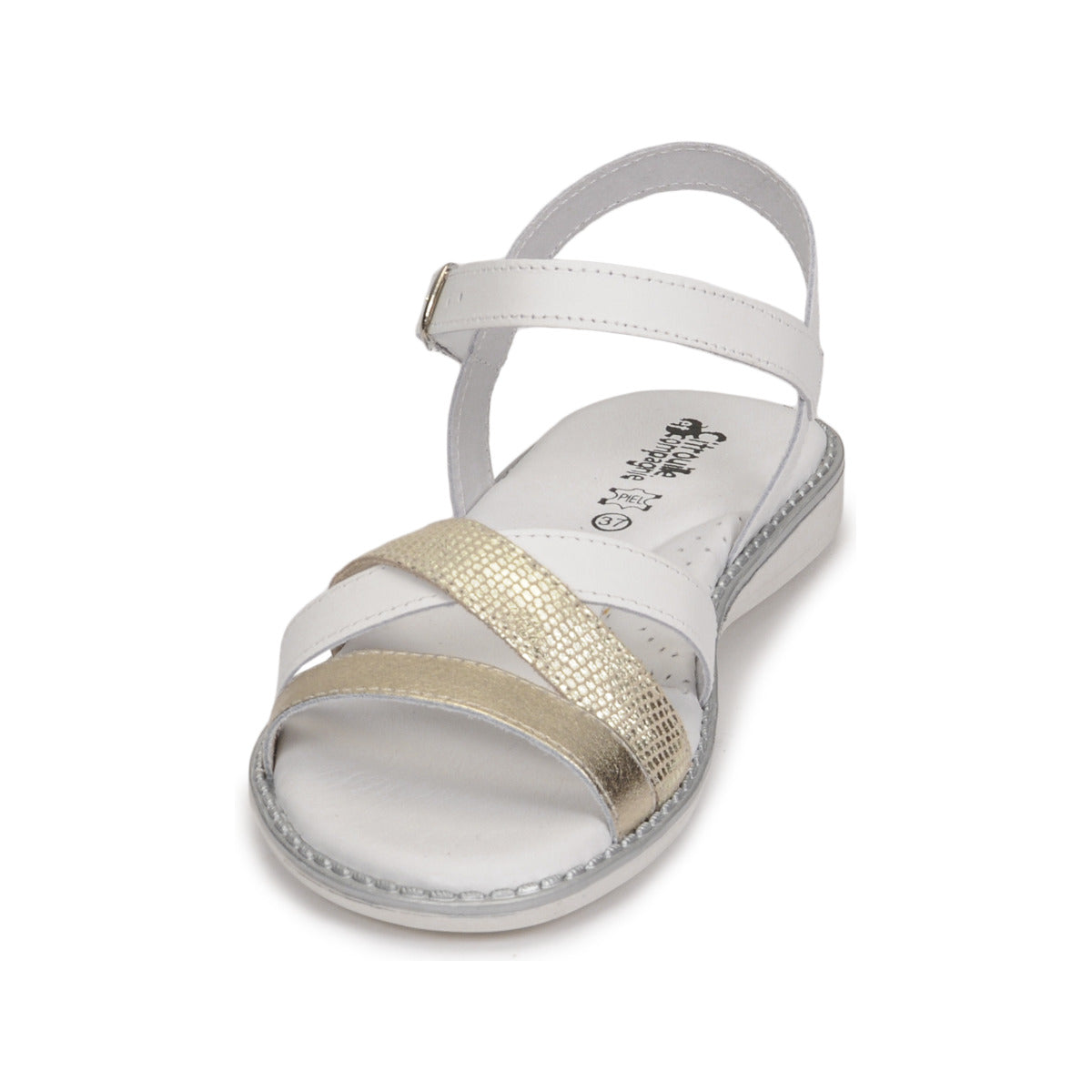 Sandali bambini ragazza Citrouille et Compagnie IZOEGL Bianco