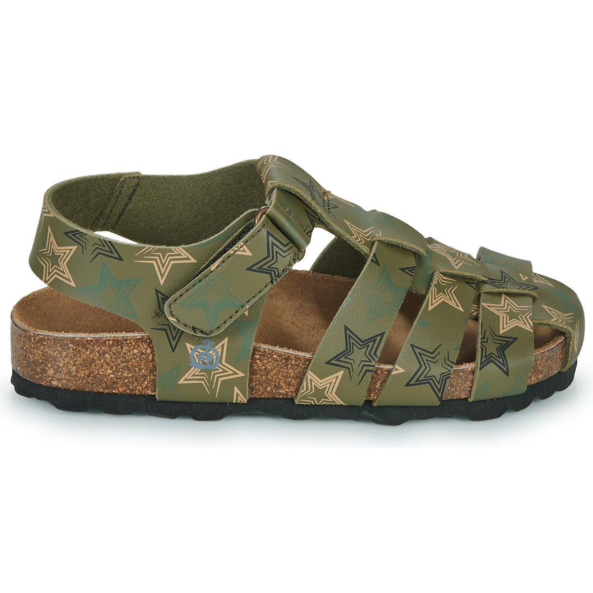 Sandali bassi ragazzo Citrouille et Compagnie  BAMBOCHE  Kaki