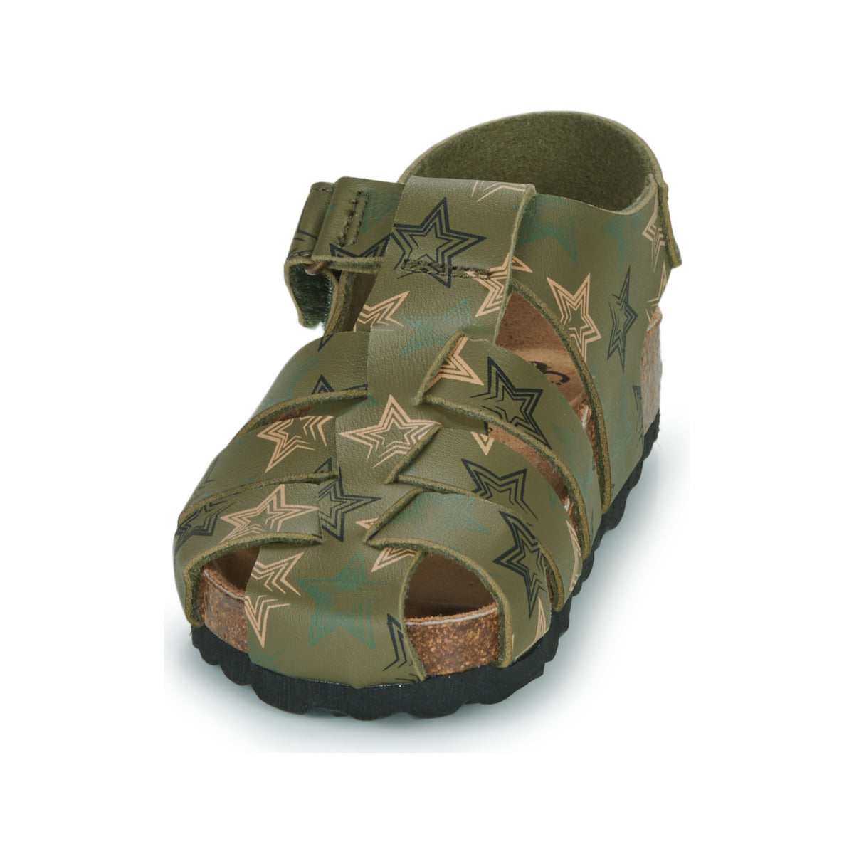 Sandali bambini ragazzo Citrouille et Compagnie BAMBOCHE Kaki