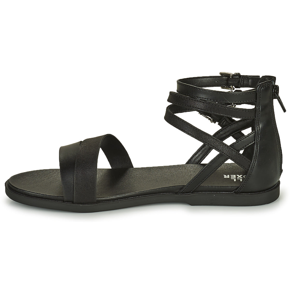 Sandali bambini ragazza Bullboxer ALM012F1S-BKBK Nero