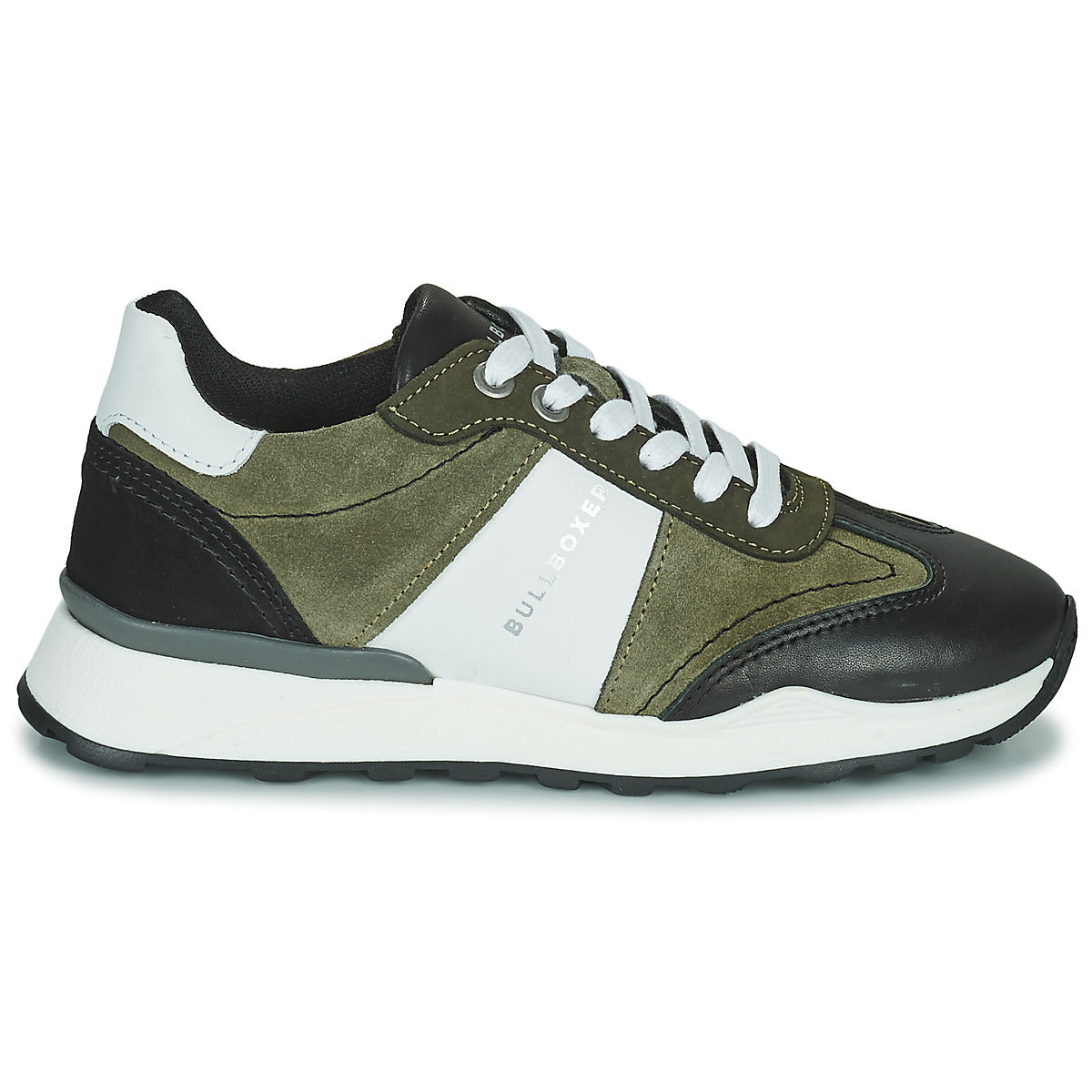 Scarpe bambini ragazzo Bullboxer AEX002E5C_BKWH Kaki