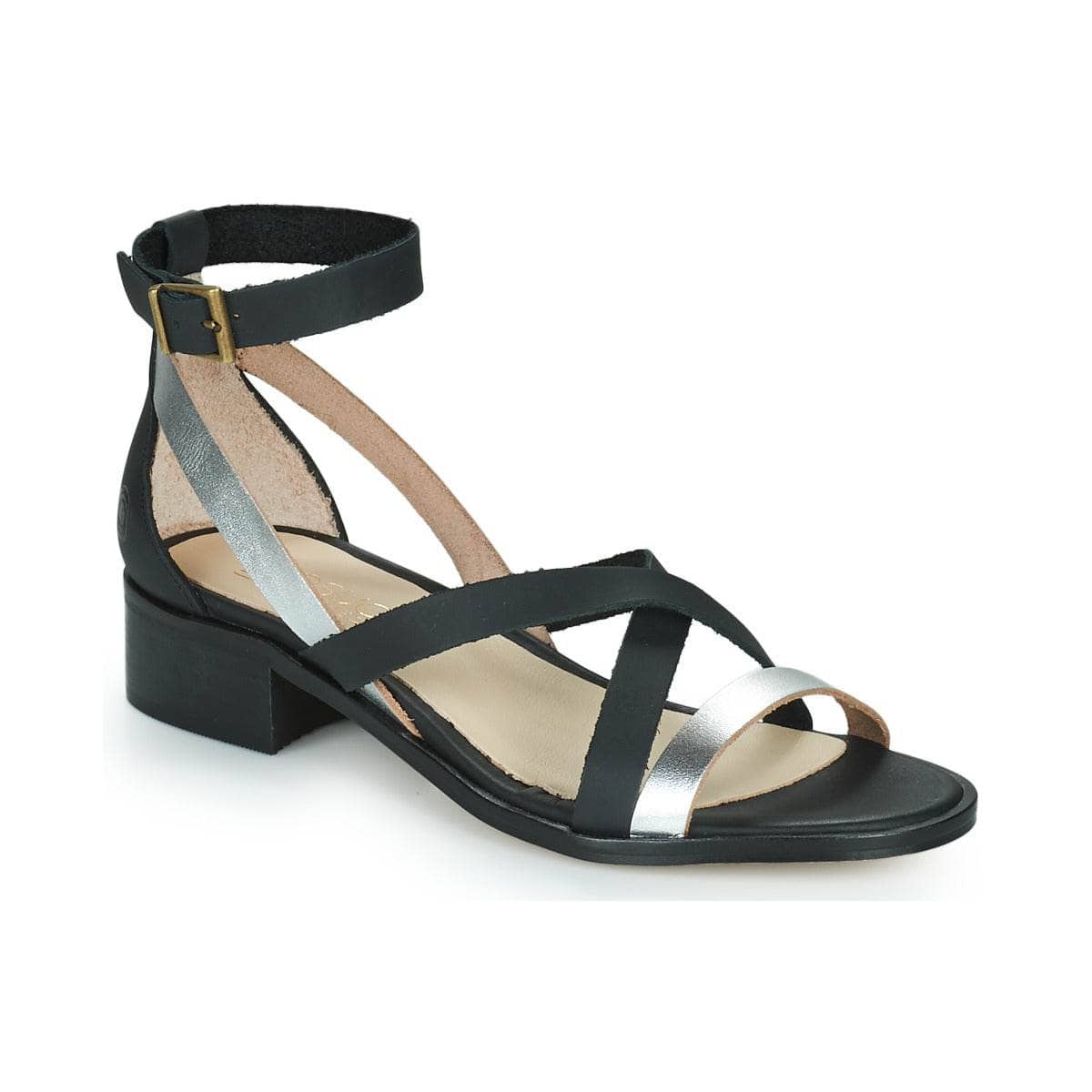 Sandali Donna Casual Attitude COUTIL Nero