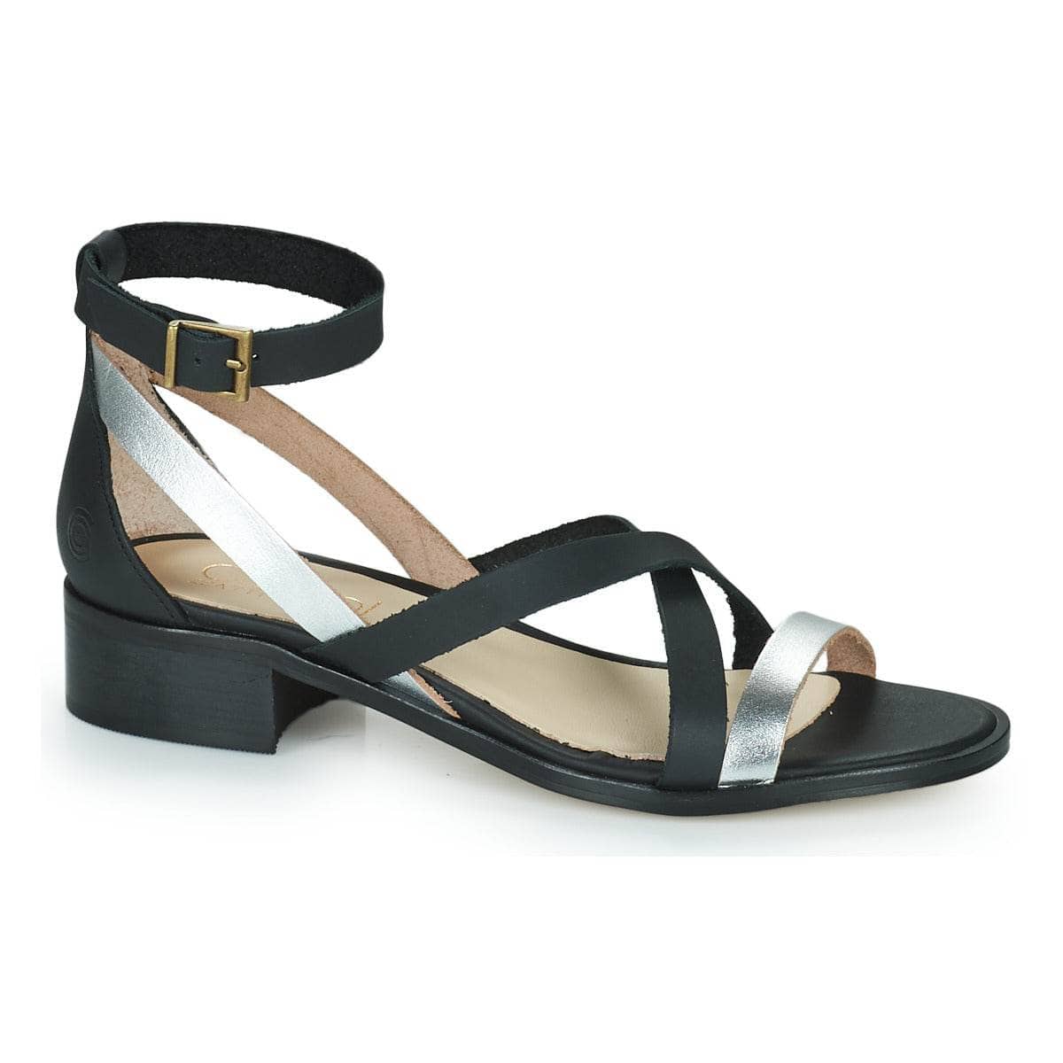 Sandali Donna Casual Attitude COUTIL Nero