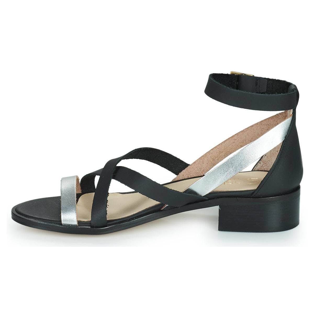 Sandali Donna Casual Attitude COUTIL Nero