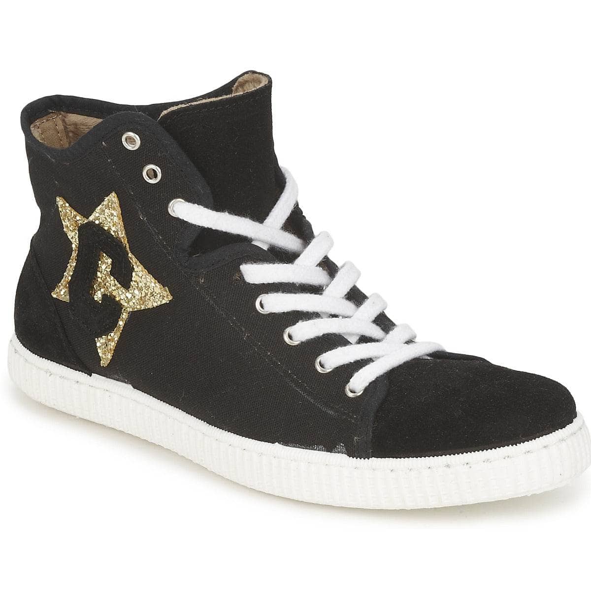 Sneakers alte Donna Chipie JAVENE DOUDOU Nero