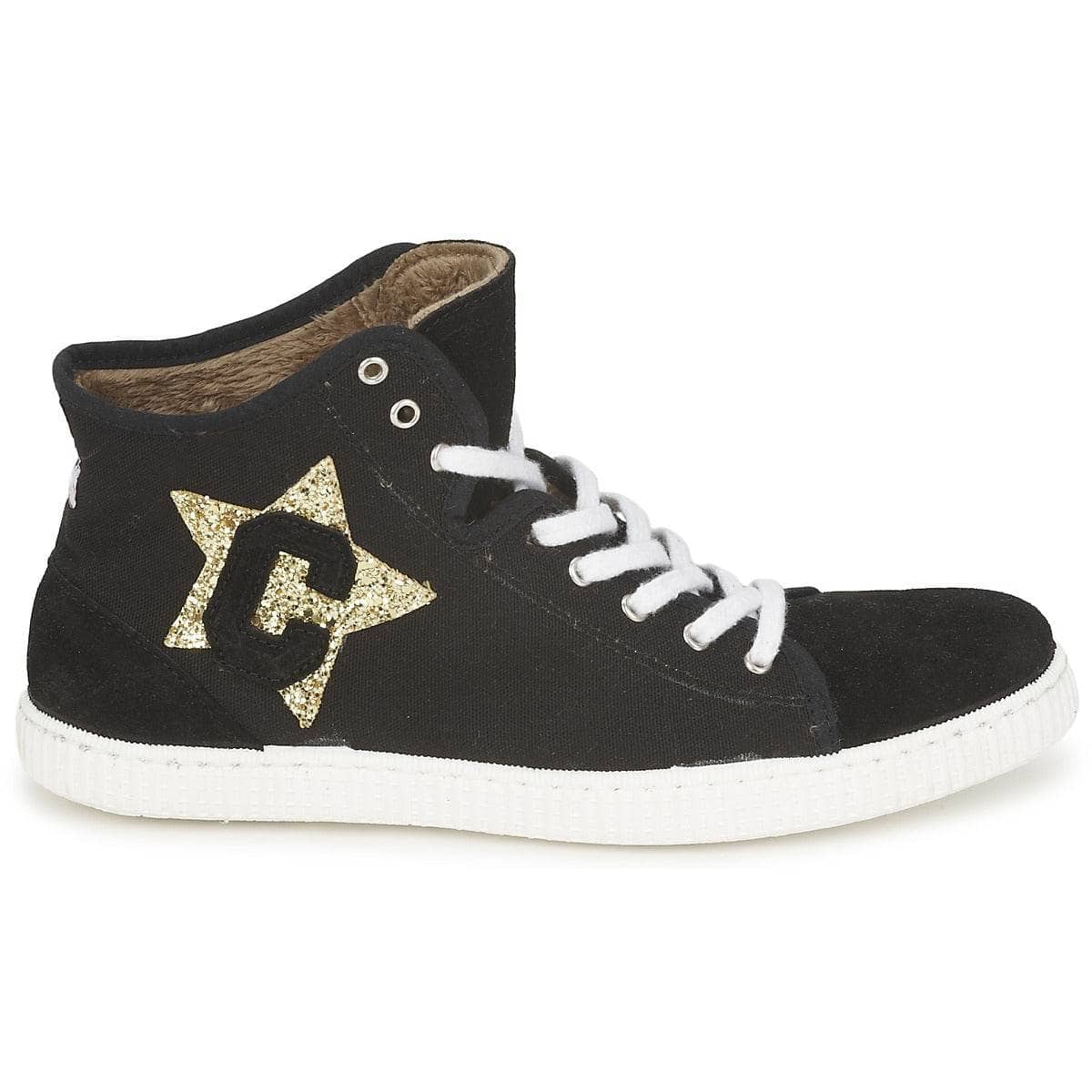 Sneakers alte Donna Chipie JAVENE DOUDOU Nero