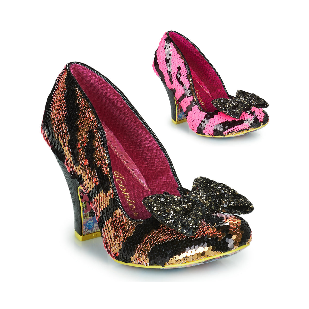Scarpe Donna Irregular Choice Nick of Time Nero