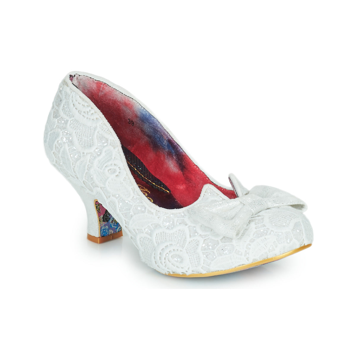 Scarpe Donna Irregular Choice Dazzle Razzle Bianco