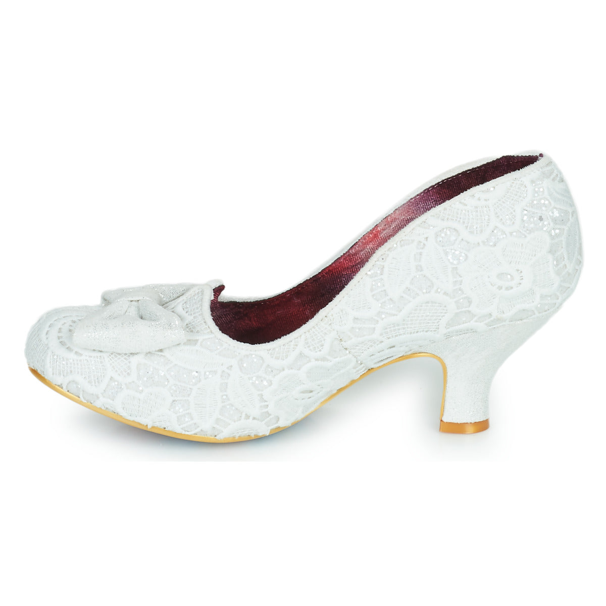 Scarpe Donna Irregular Choice Dazzle Razzle Bianco