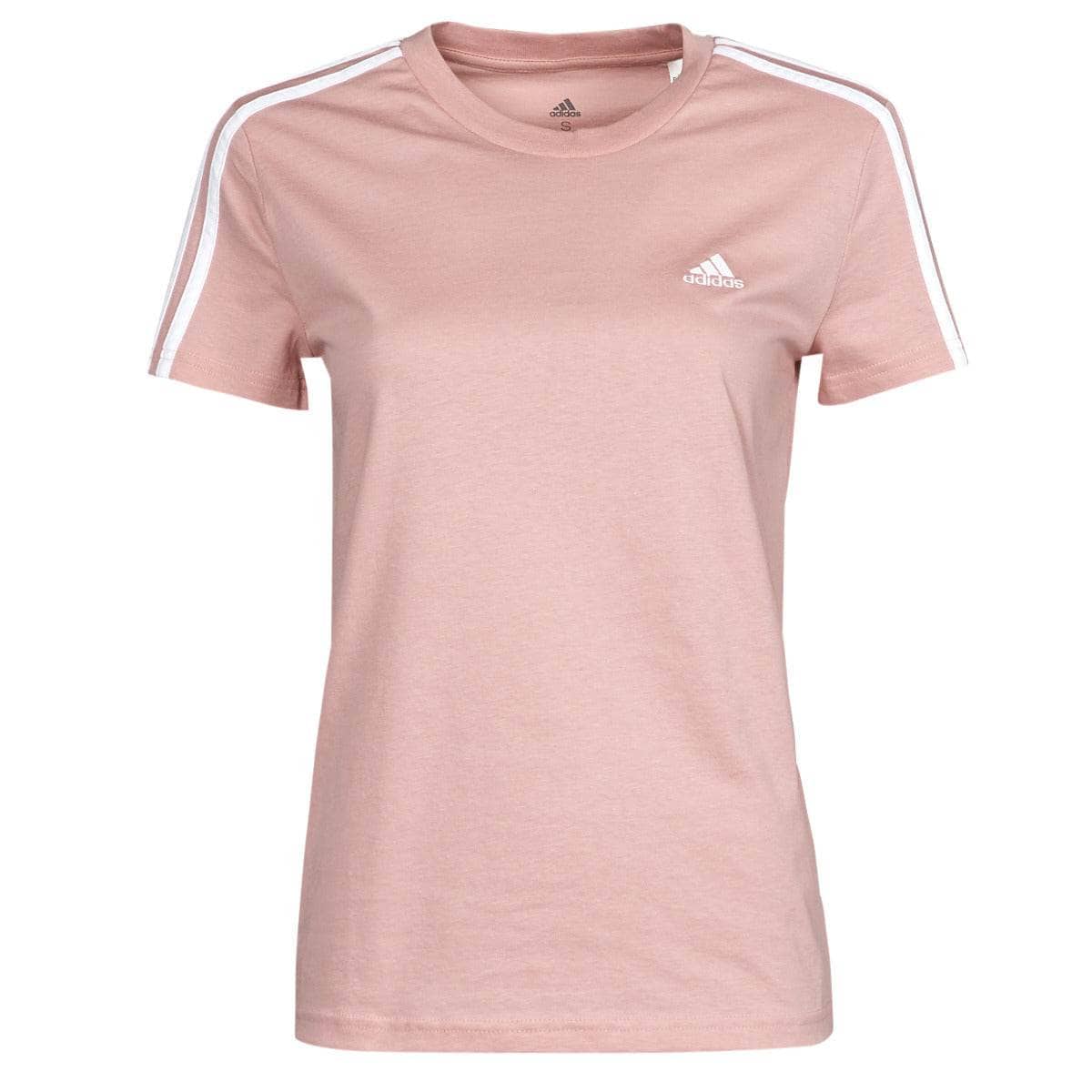 T-shirt Donna adidas 3 Stripes T-SHIRT Rosa