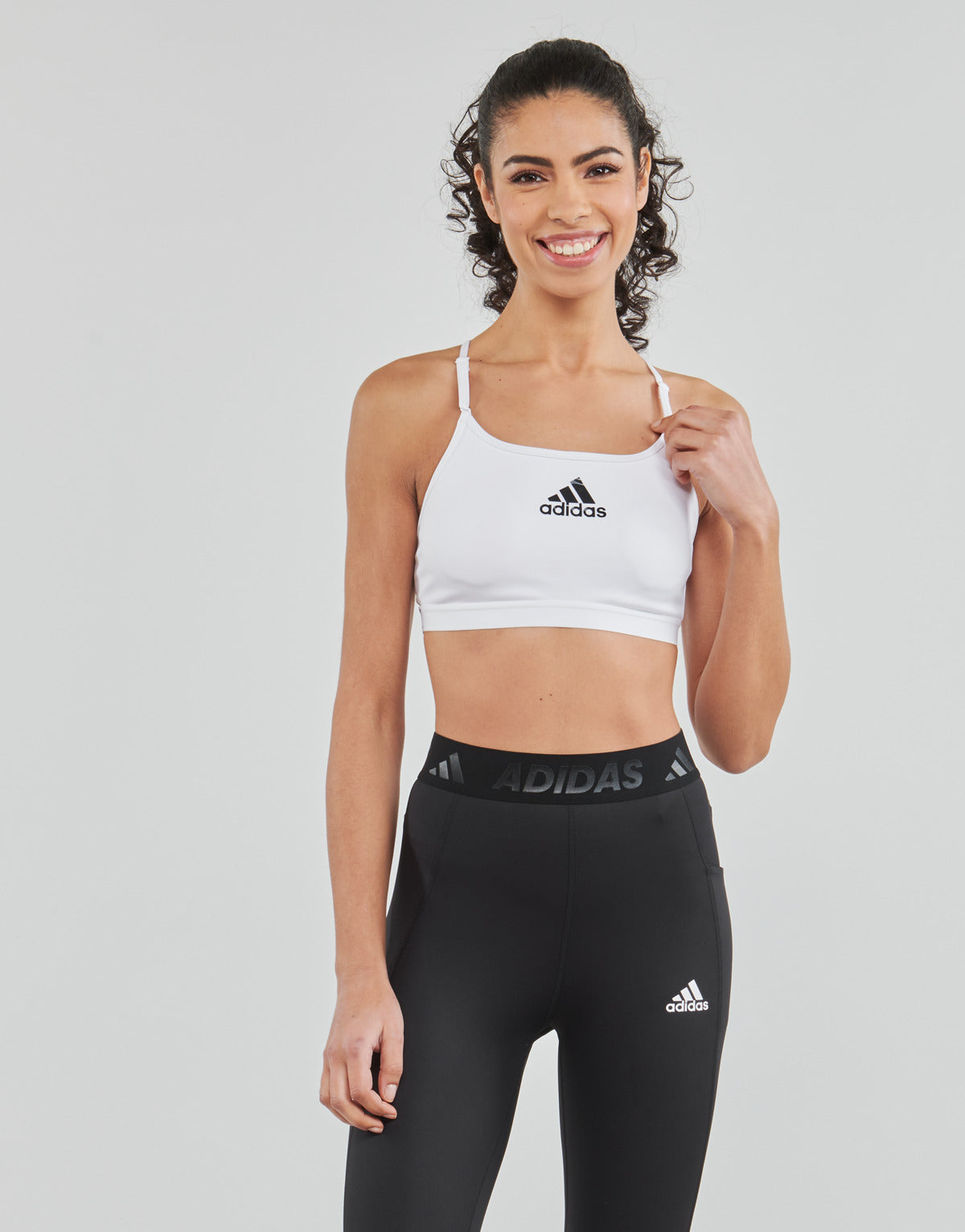 Reggiseno sportivo Donna adidas TRAIN LIGHT SUPPORT GOOD Bianco