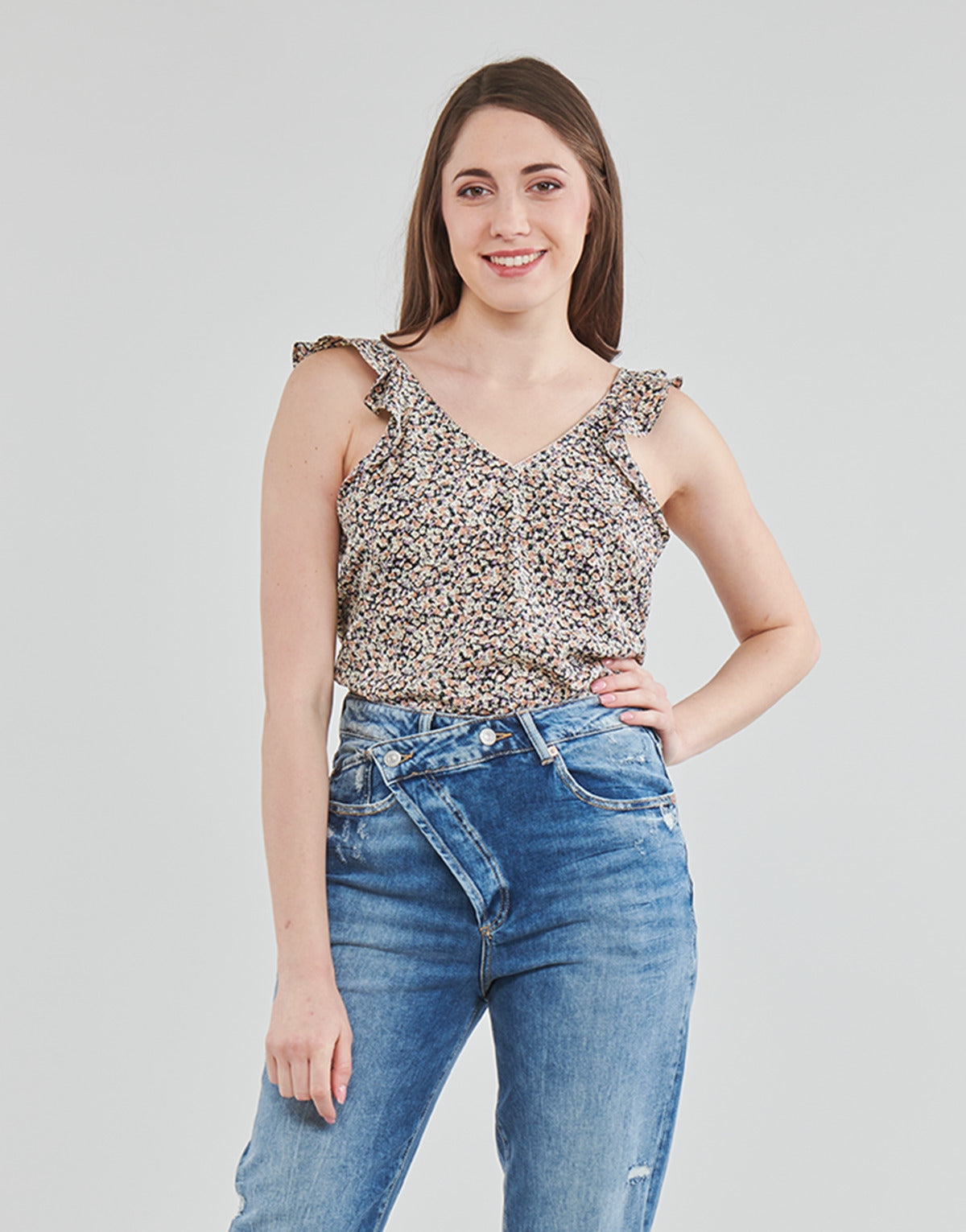 Camicetta Donna Le Temps des Cerises  TOP F JOSHUA  Multicolore