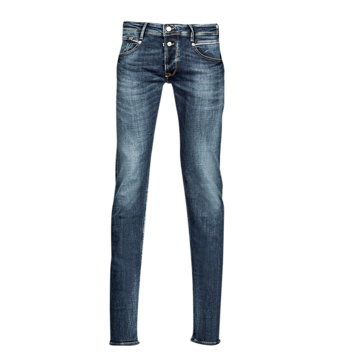 Jeans Slim Uomo Le Temps des Cerises 711 Blu