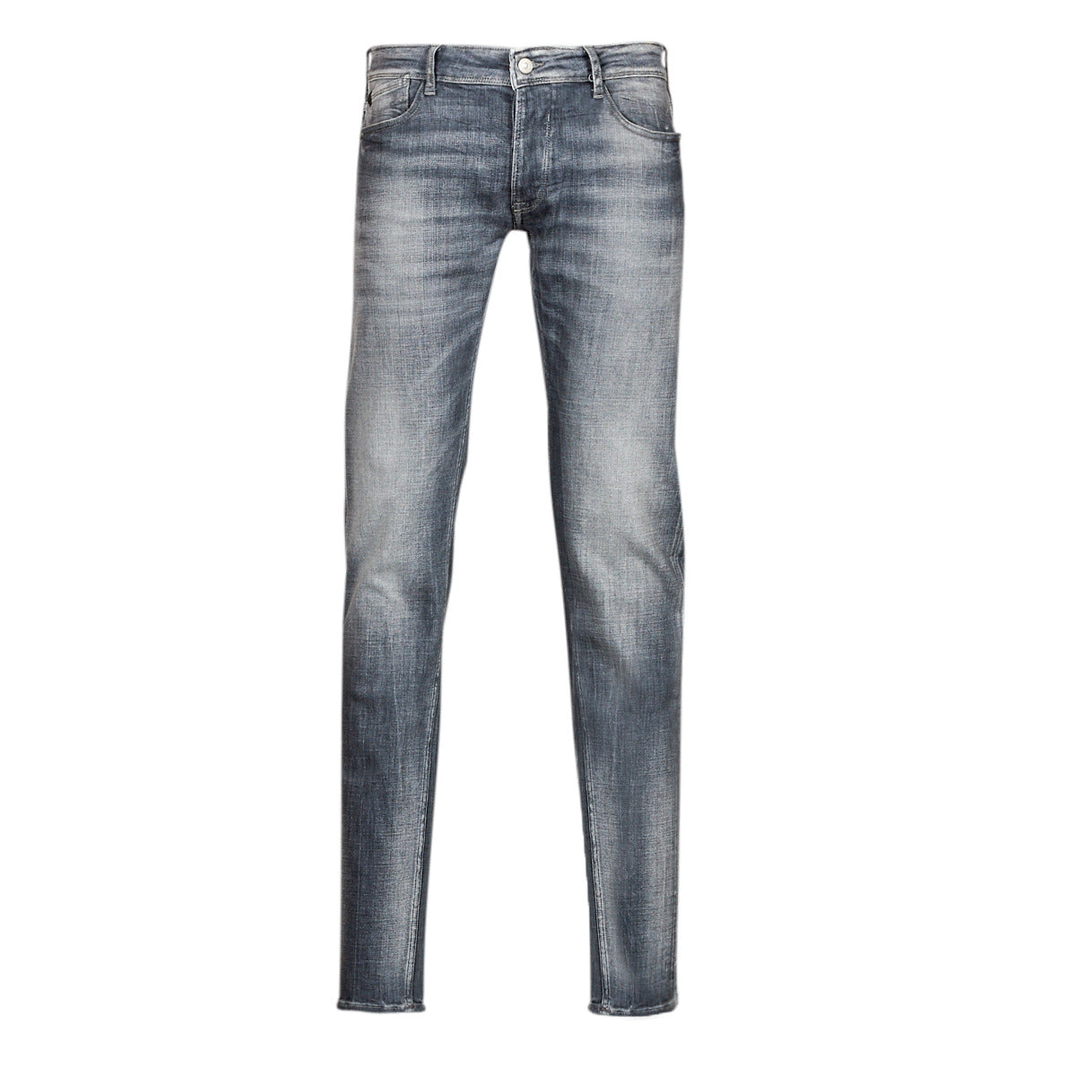 Jeans Slim Uomo Le Temps des Cerises  711 BASIC  Grigio