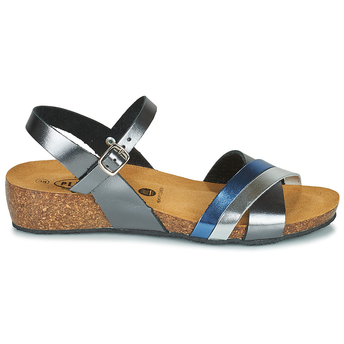 Sandali Donna Plakton  NORTE  Blu
