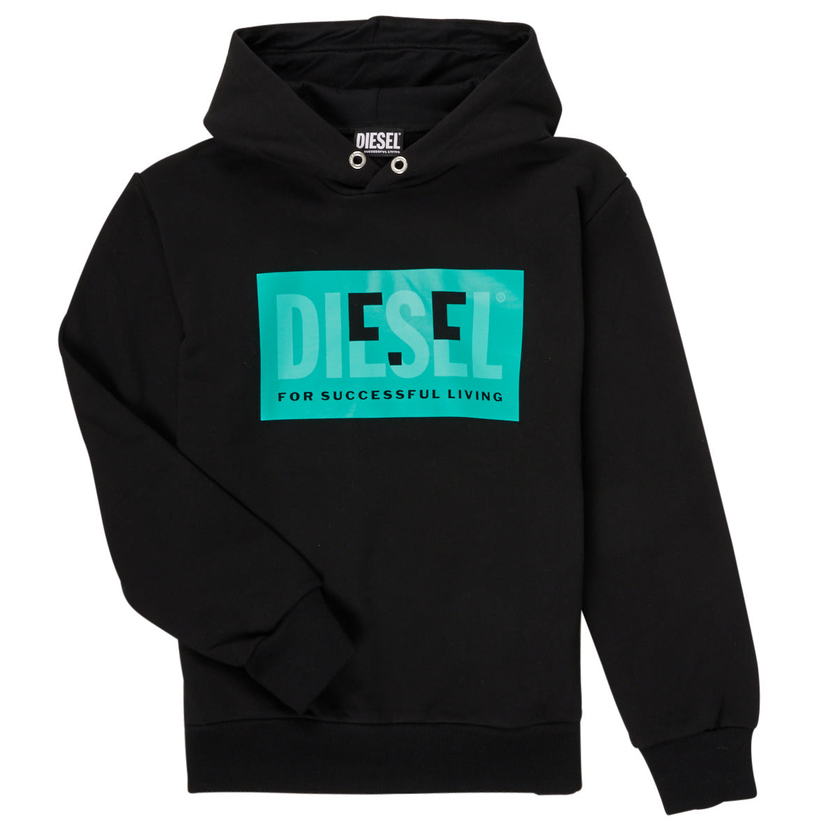 Felpa ragazza Diesel  SMILEY OVER  Nero