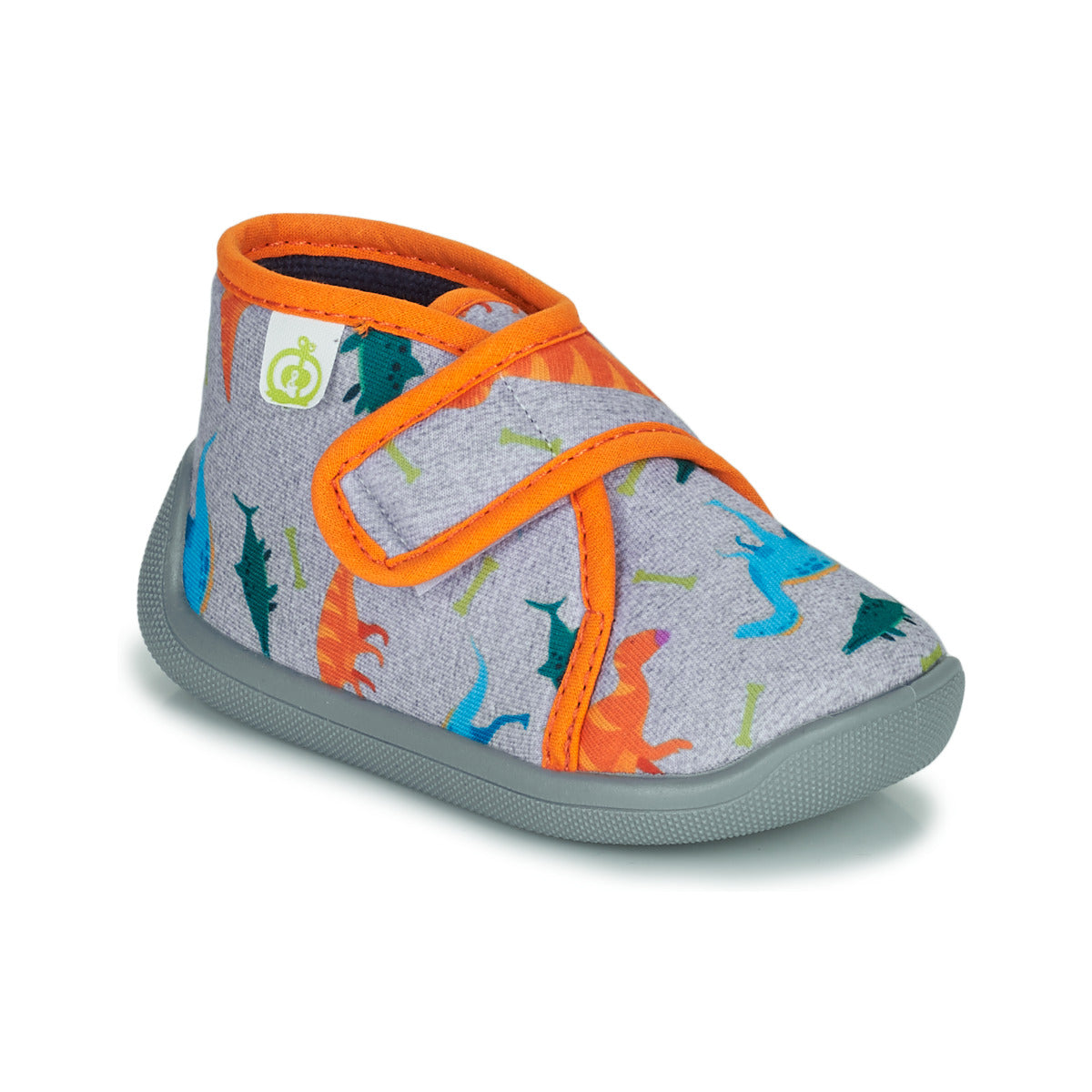 Pantofole bambini ragazzo Citrouille et Compagnie VIVALAVIDA Grigio