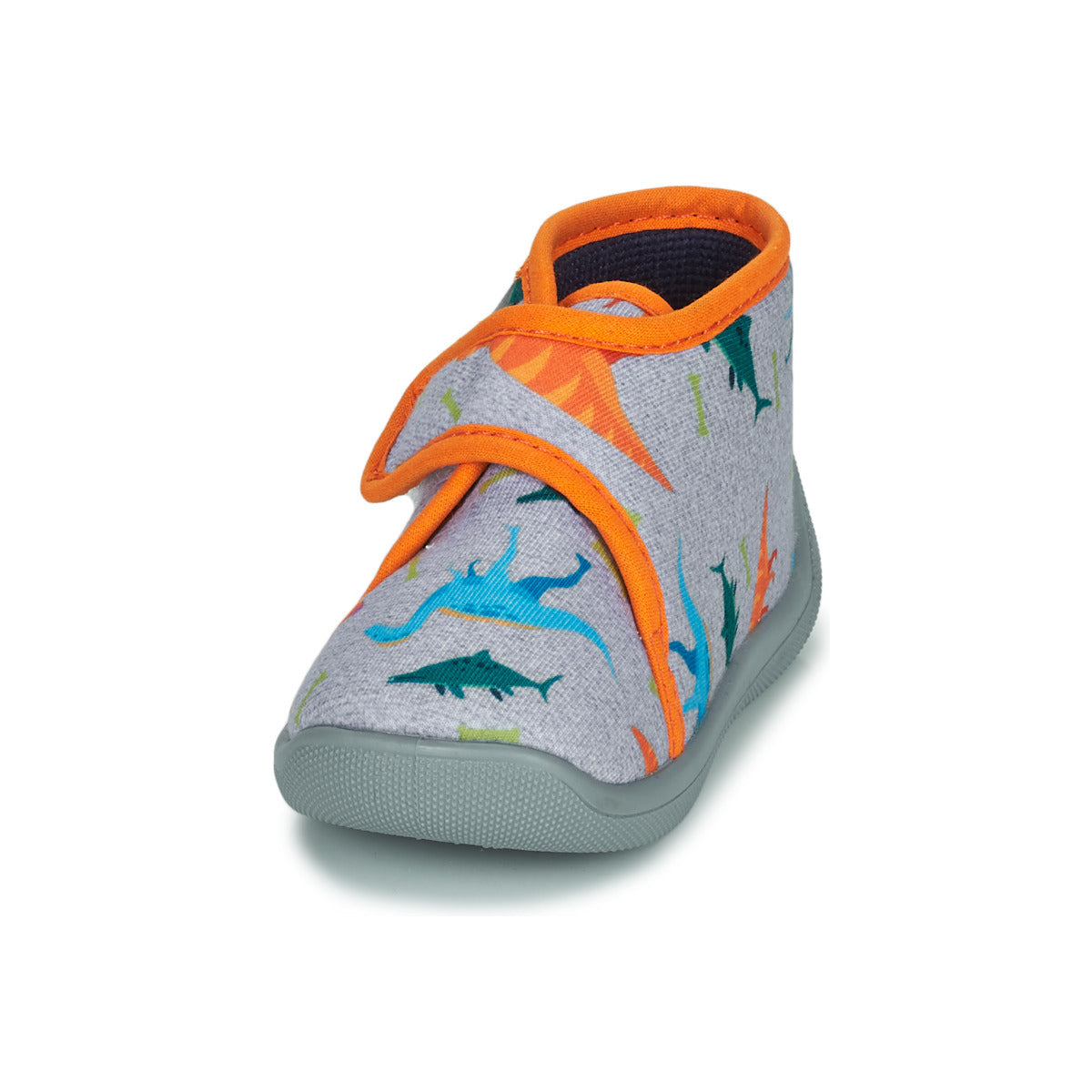 Pantofole bambini ragazzo Citrouille et Compagnie VIVALAVIDA Grigio