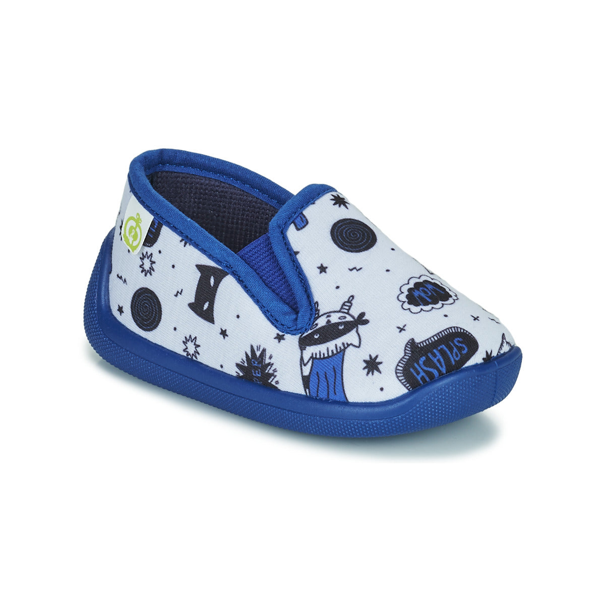 Pantofole bambini ragazzo Citrouille et Compagnie MALINOU Grigio