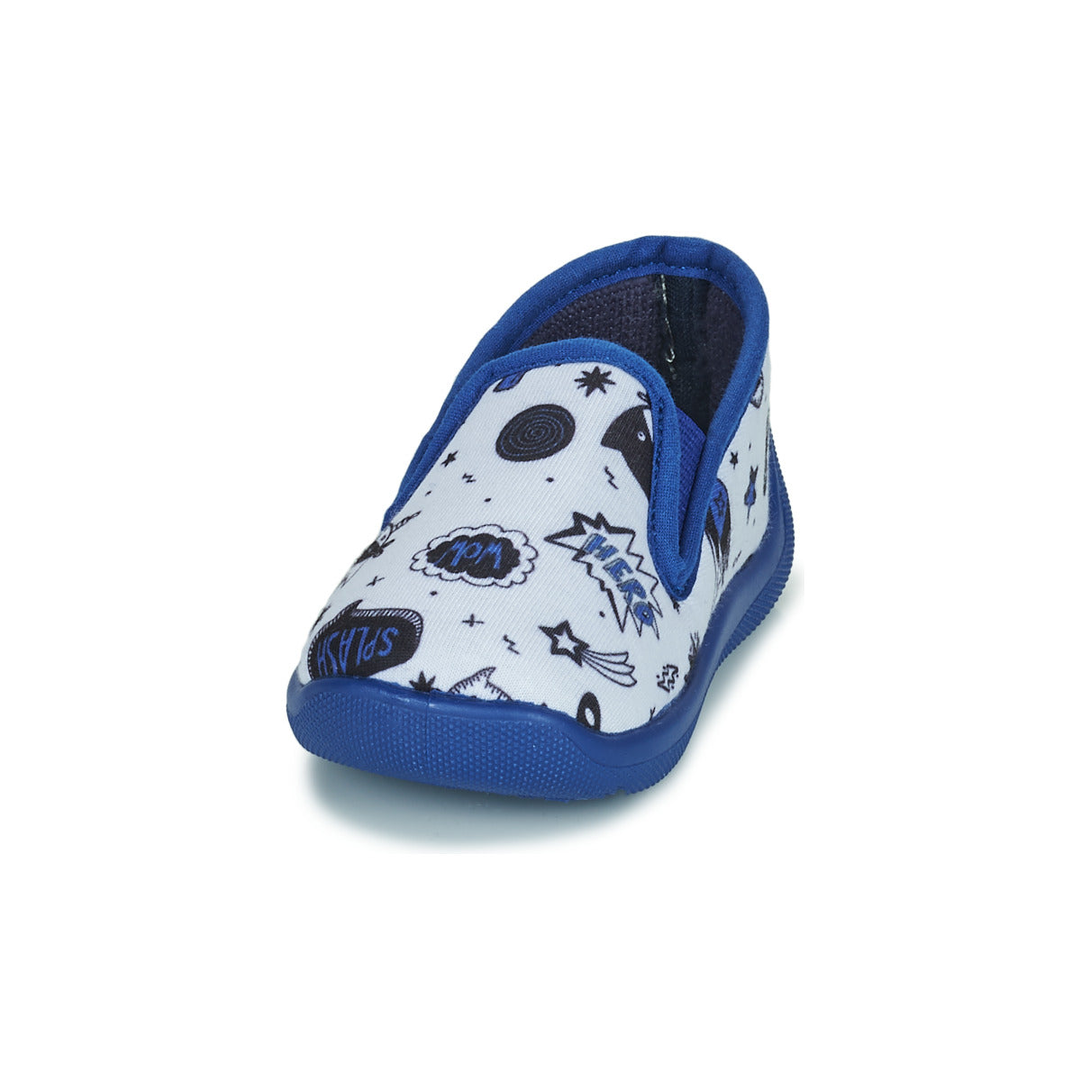 Pantofole bambini ragazzo Citrouille et Compagnie MALINOU Grigio