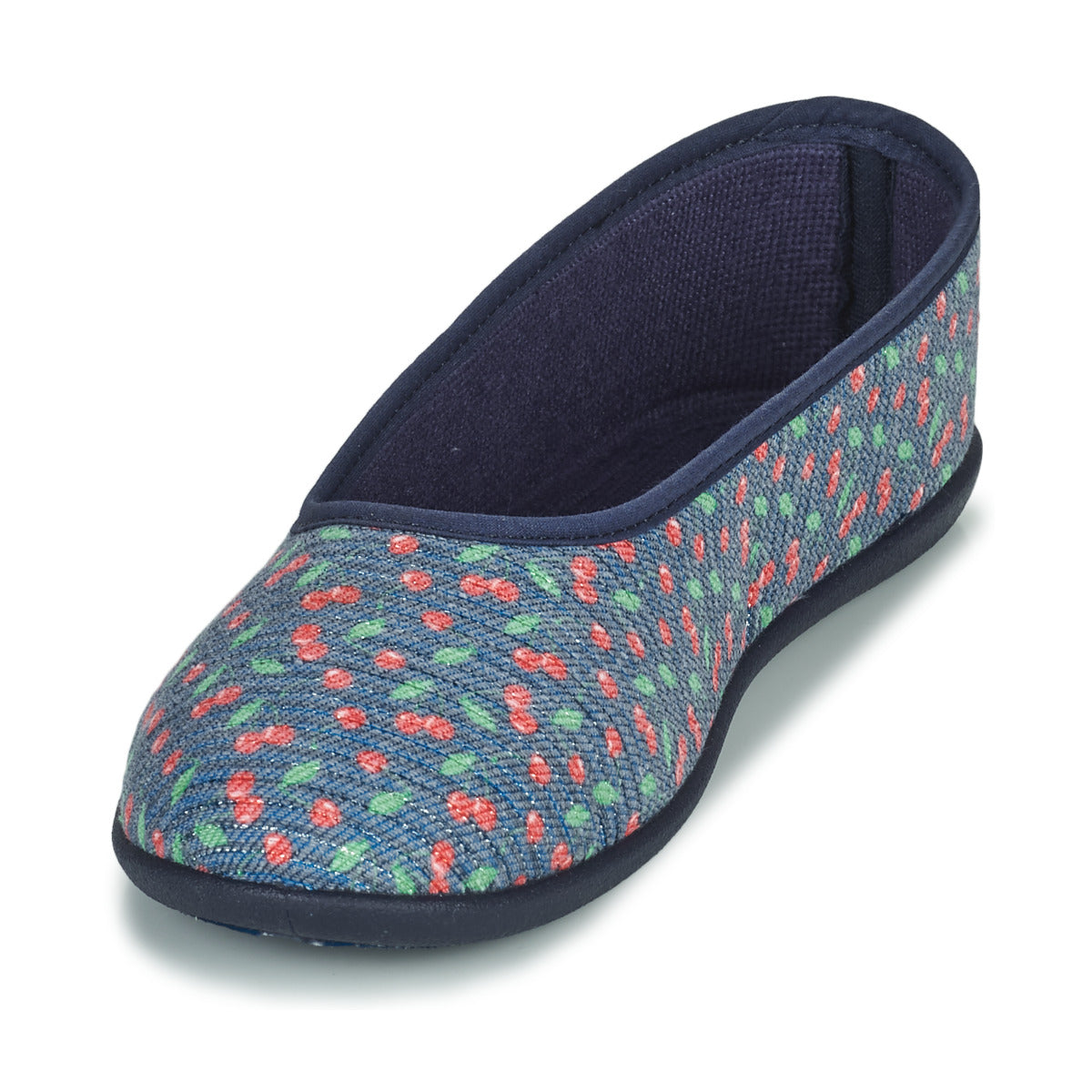 Pantofole bambini ragazza Citrouille et Compagnie NEW 7 Blu