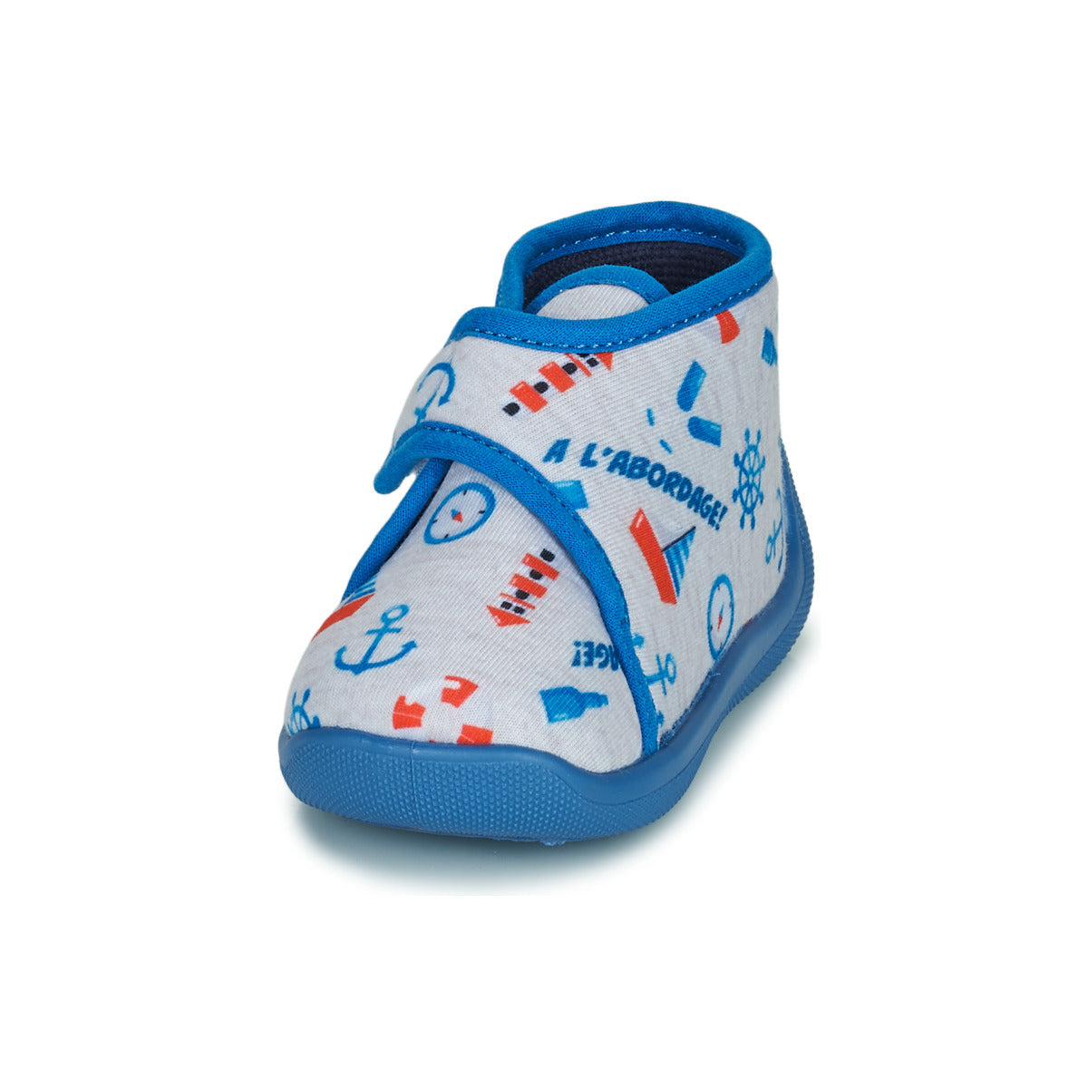 Pantofole bambini ragazzo Citrouille et Compagnie VIVALAVIDA Grigio