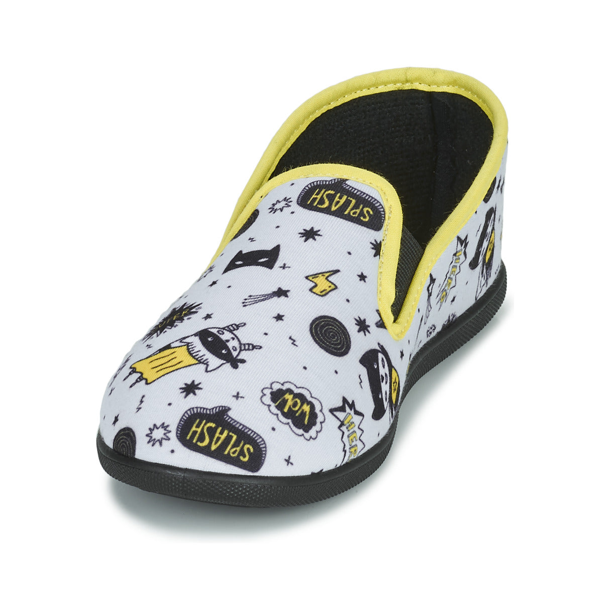 Pantofole bambini ragazzo Citrouille et Compagnie MALINOU Grigio