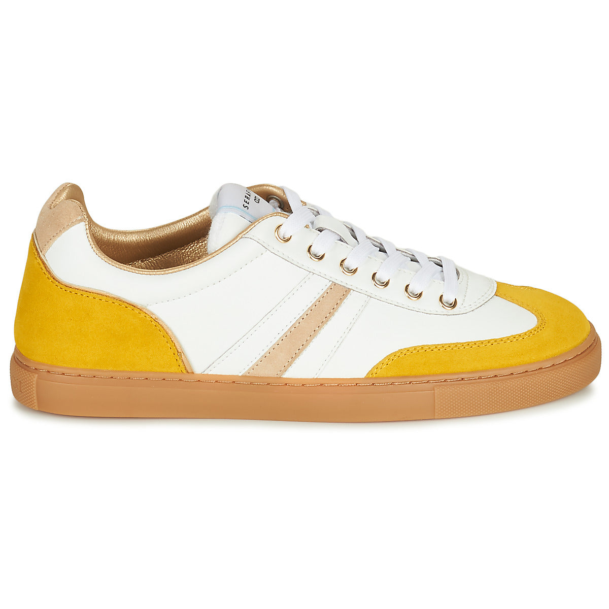 Sneakers basse Donna Serafini COURT Bianco