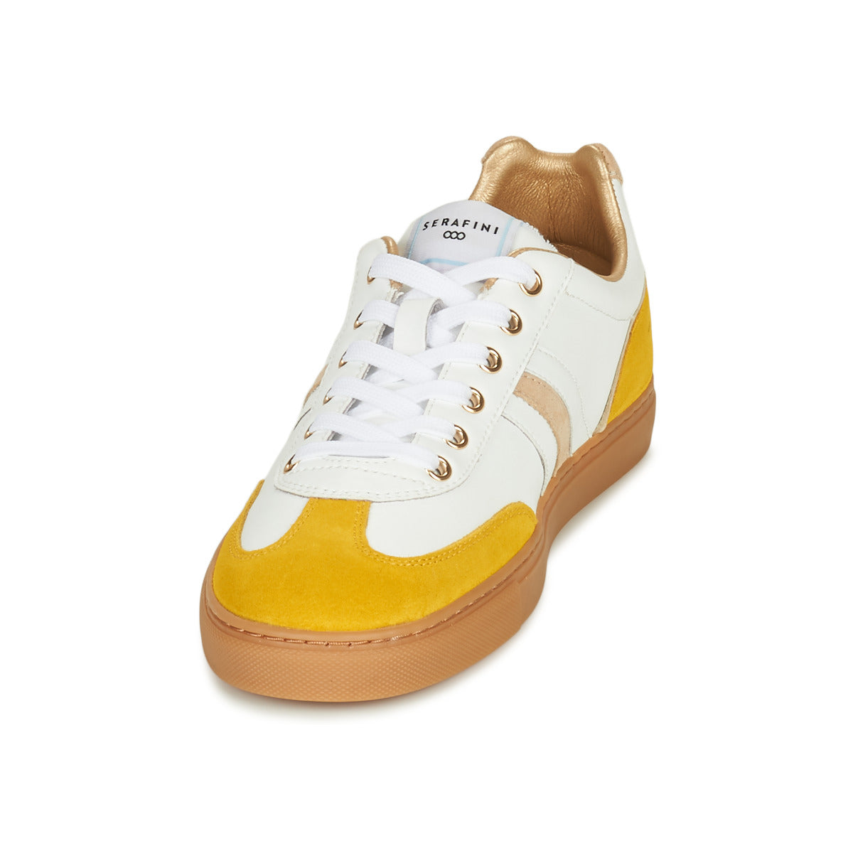 Sneakers basse Donna Serafini COURT Bianco