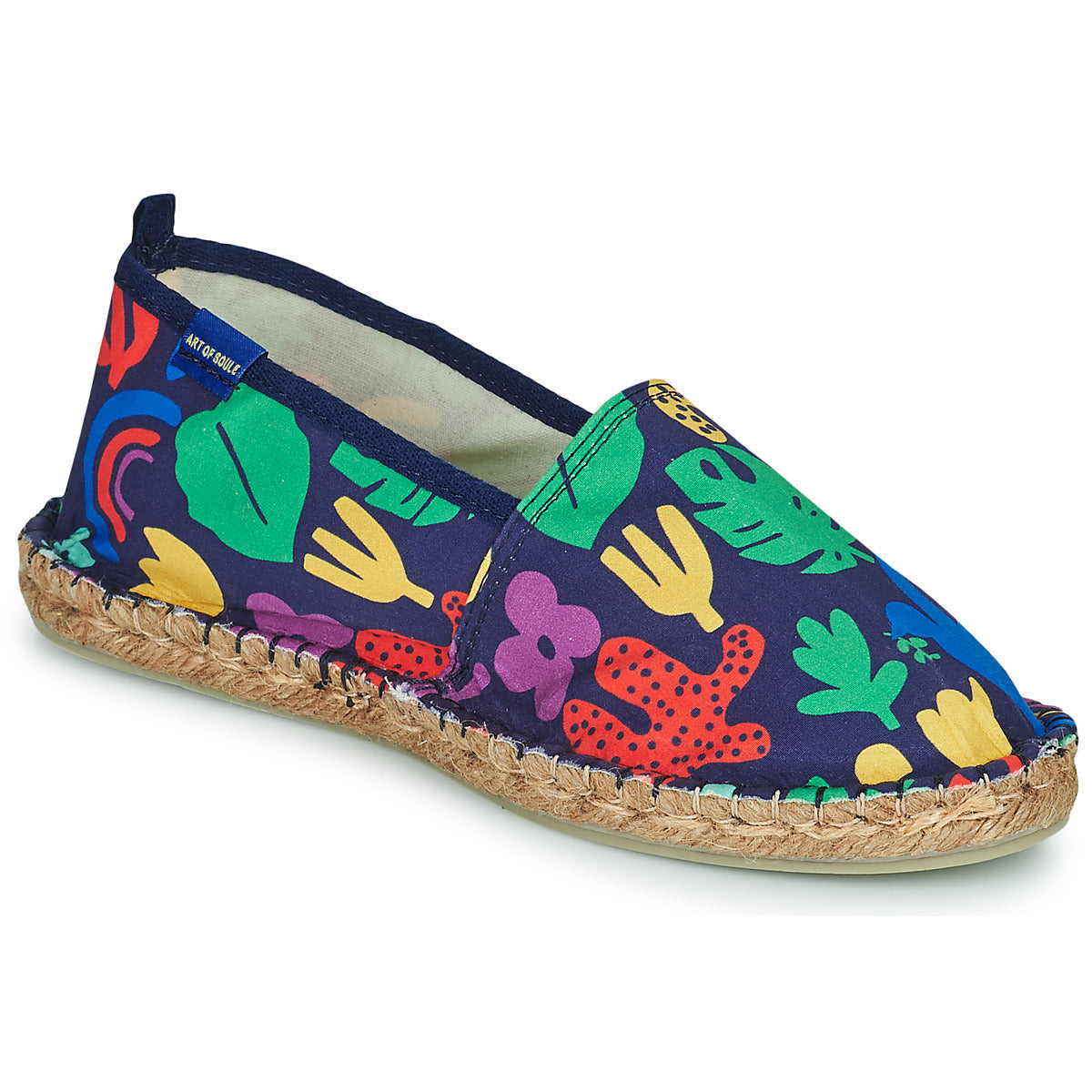 Scarpe Espadrillas Donna Art of Soule  PEACE  Blu