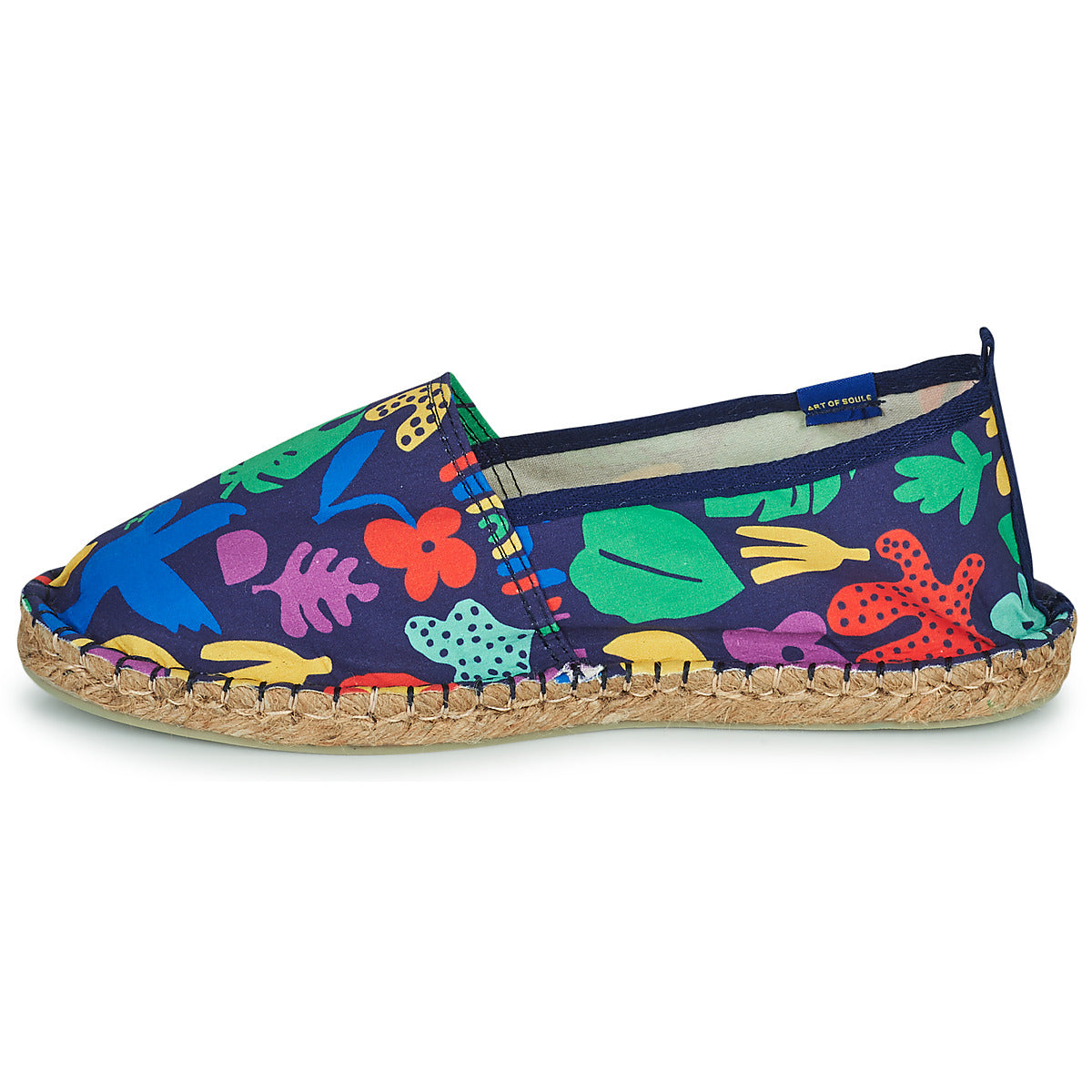 Scarpe Espadrillas Donna Art of Soule  PEACE  Blu