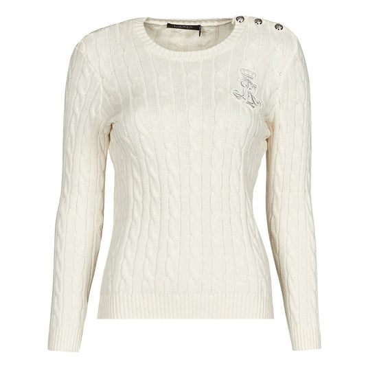 Maglione Donna Lauren Ralph Lauren  MONTIVA-LONG SLEEVE-PULLOVER  Beige