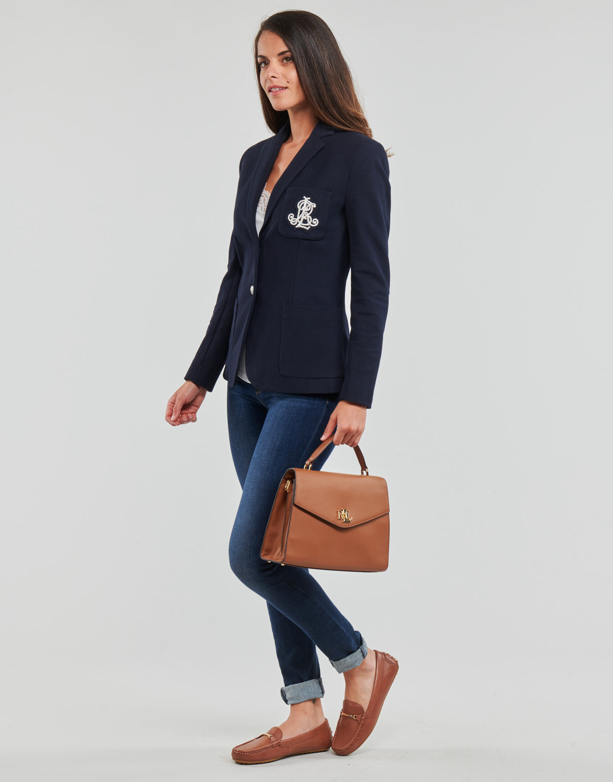 Giacca Donna Lauren Ralph Lauren ANFISA-LINED JACKET Marine